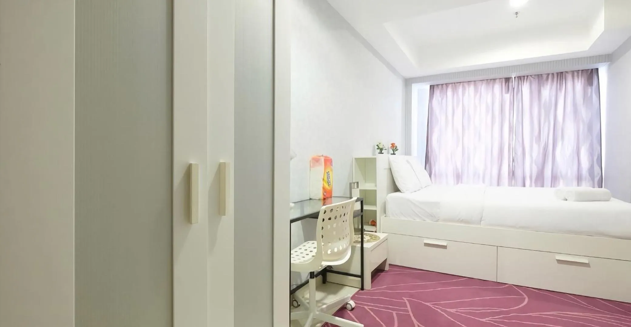 Bedroom, Bed in Cozy & Elegant The Mansion Jasmine Tower Capilano