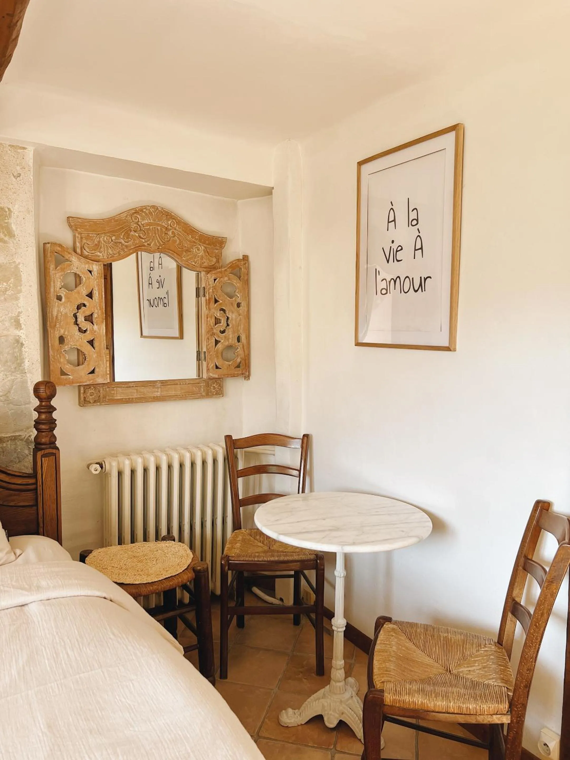 Bedroom, Bed in La Bastide des Pins
