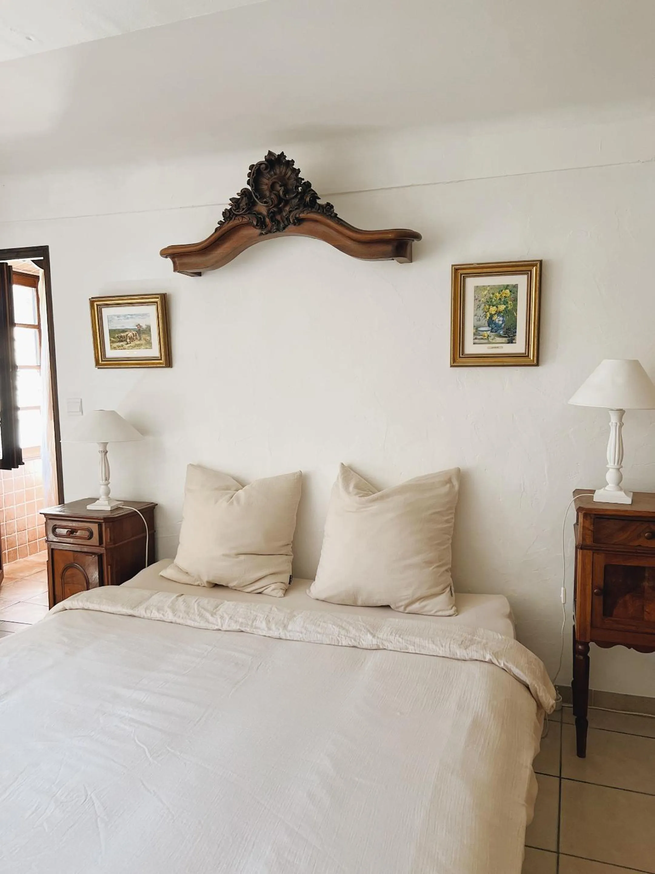 Bedroom, Bed in La Bastide des Pins