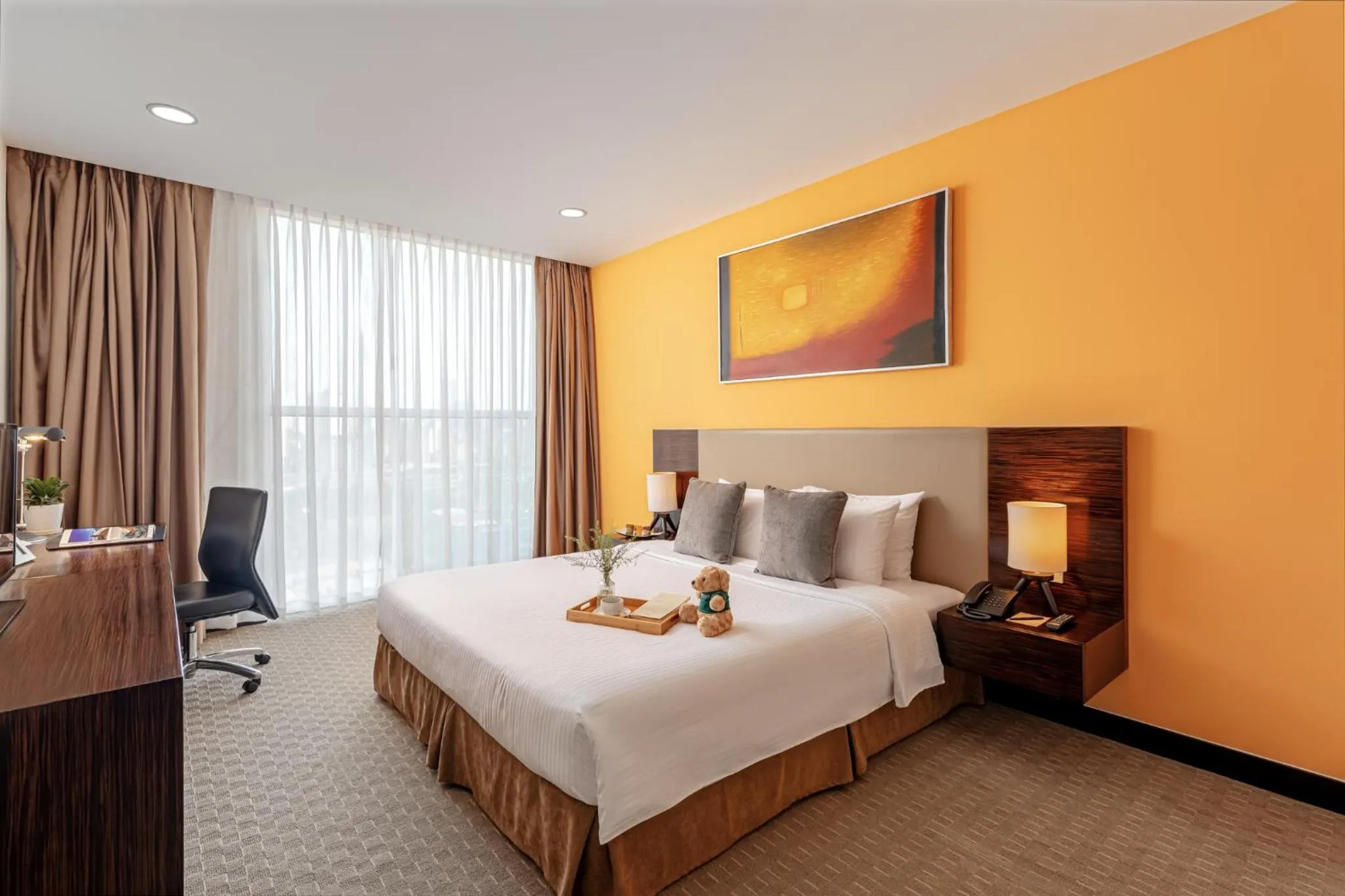 Bed in Somerset Hoa Binh Hanoi