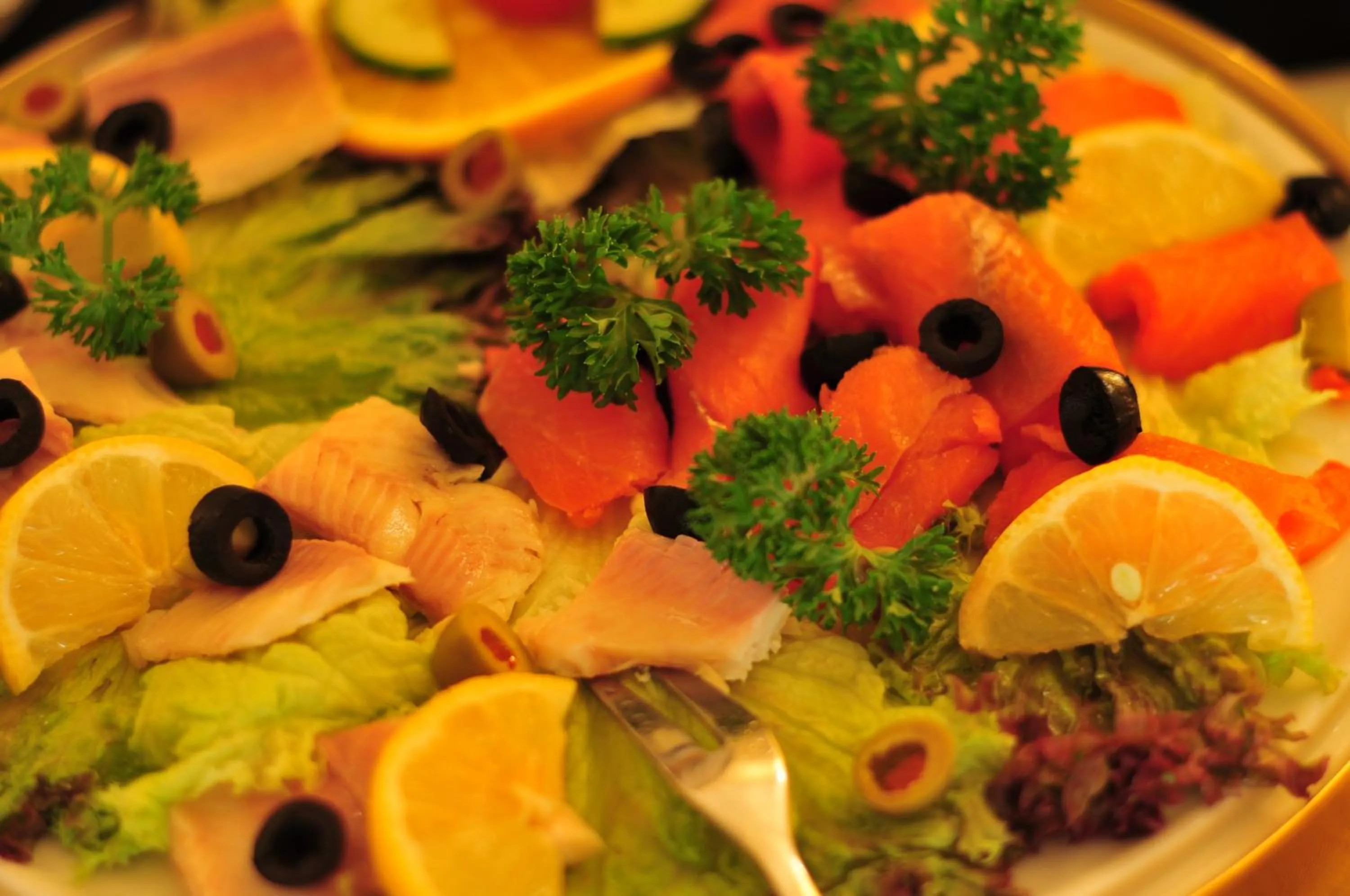 Food and drinks in Hotel Allegro