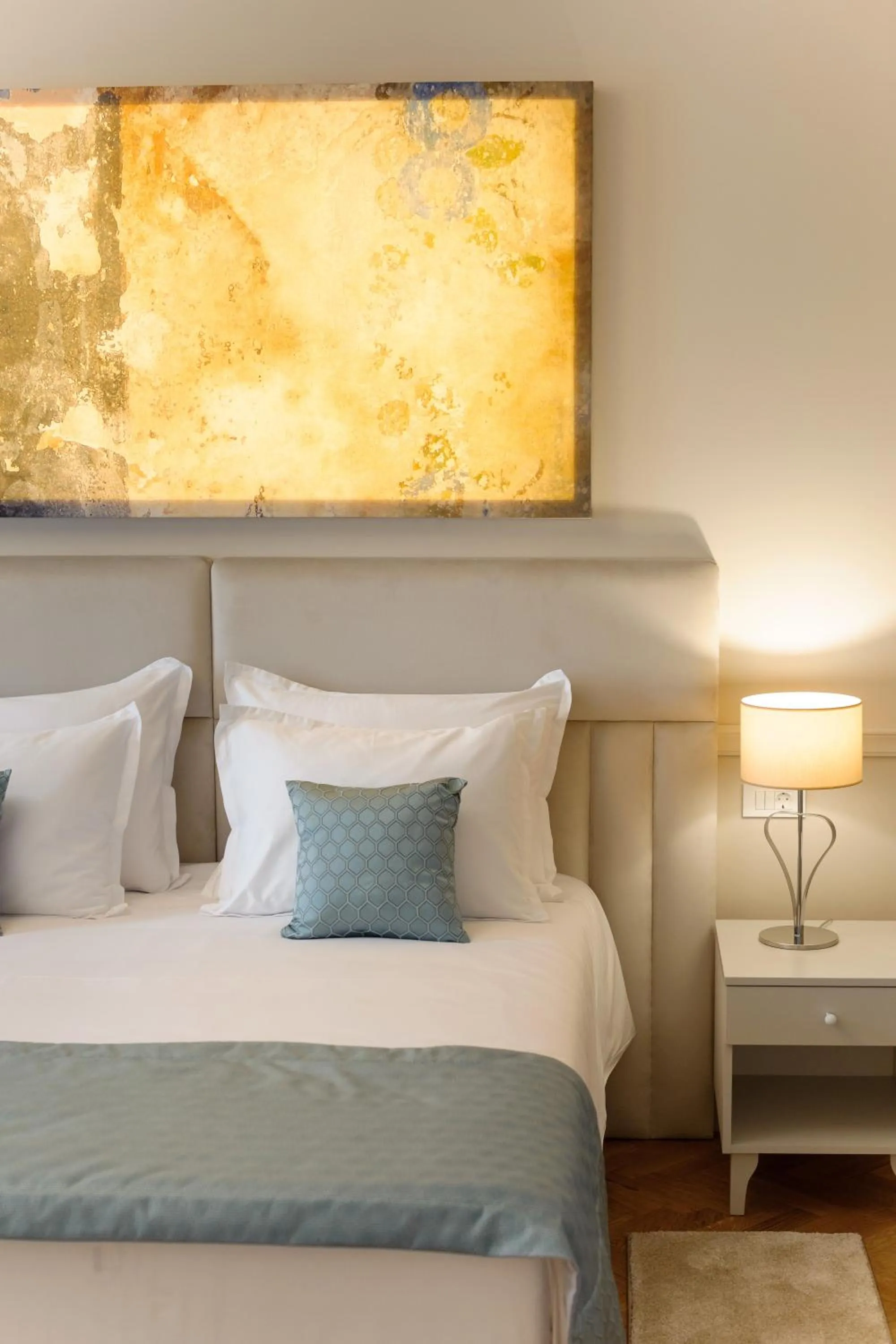 Bed in Heritage hotel Santa Lucia