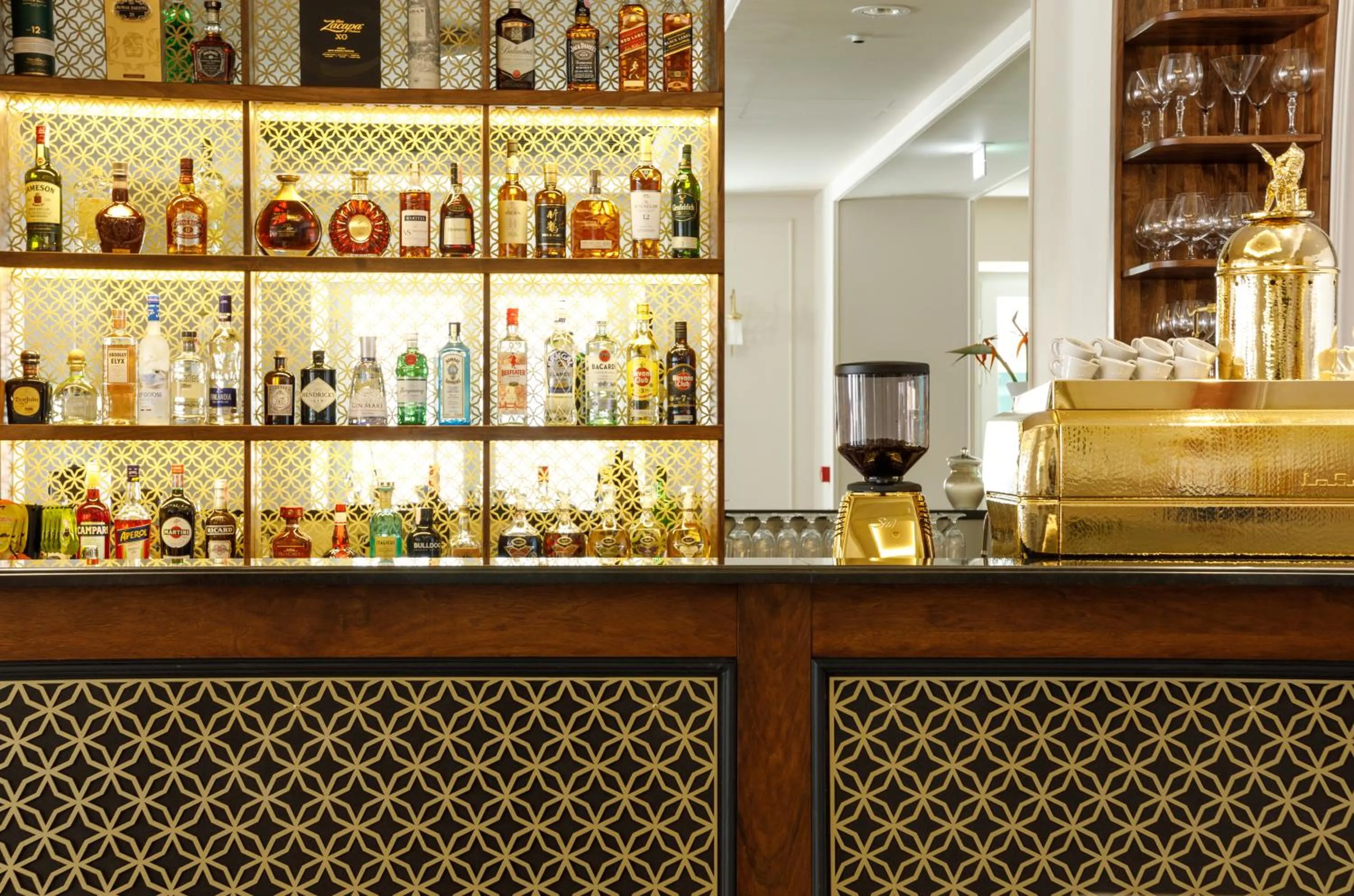 Lounge or bar in Heritage hotel Santa Lucia
