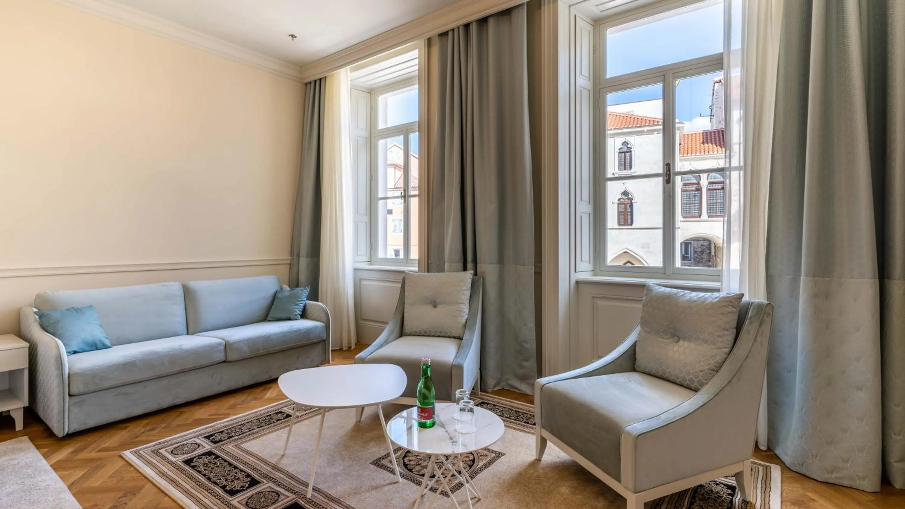 Living room in Heritage hotel Santa Lucia