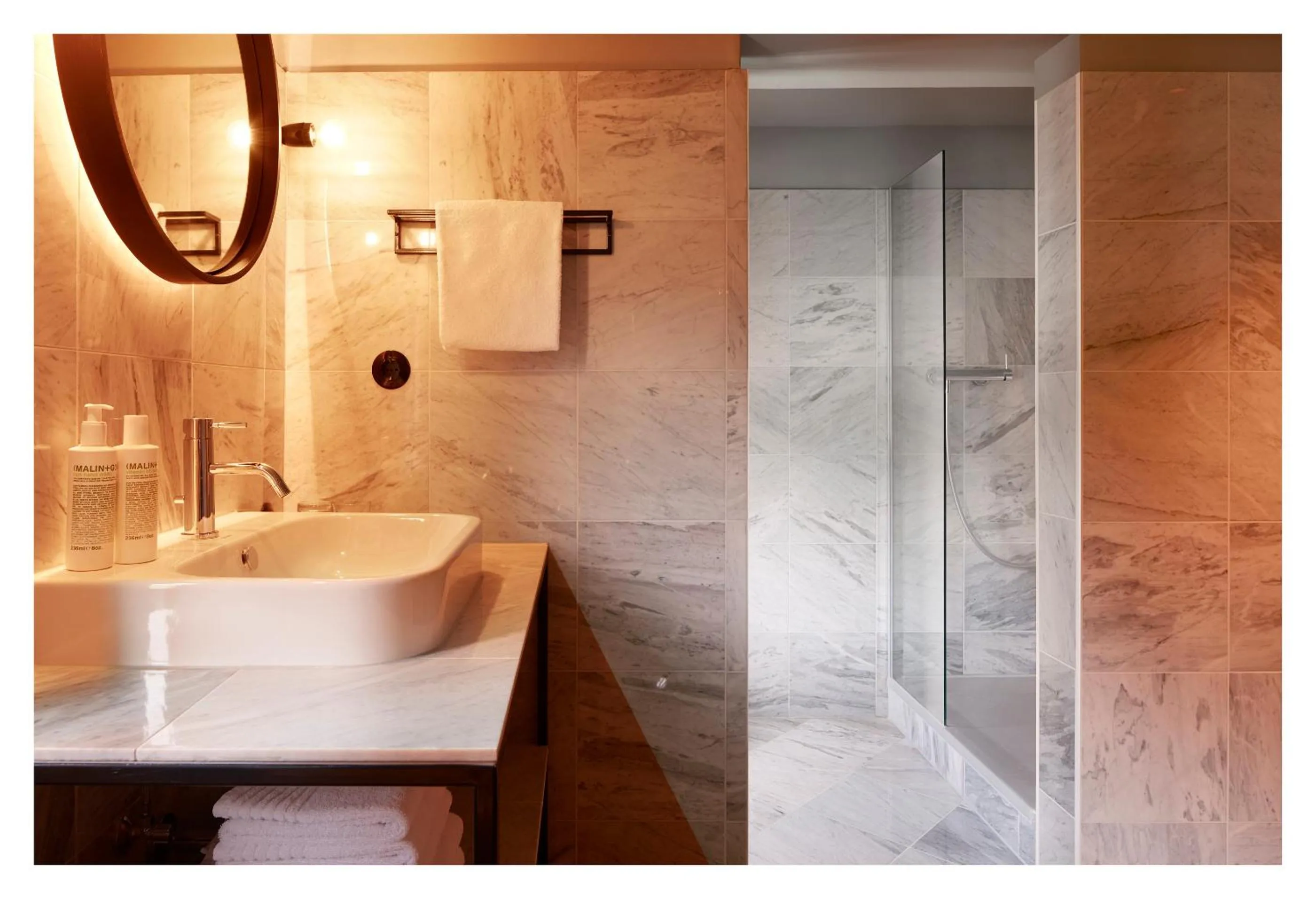 Bathroom in Gasthof Hirschen Schwarzenberg