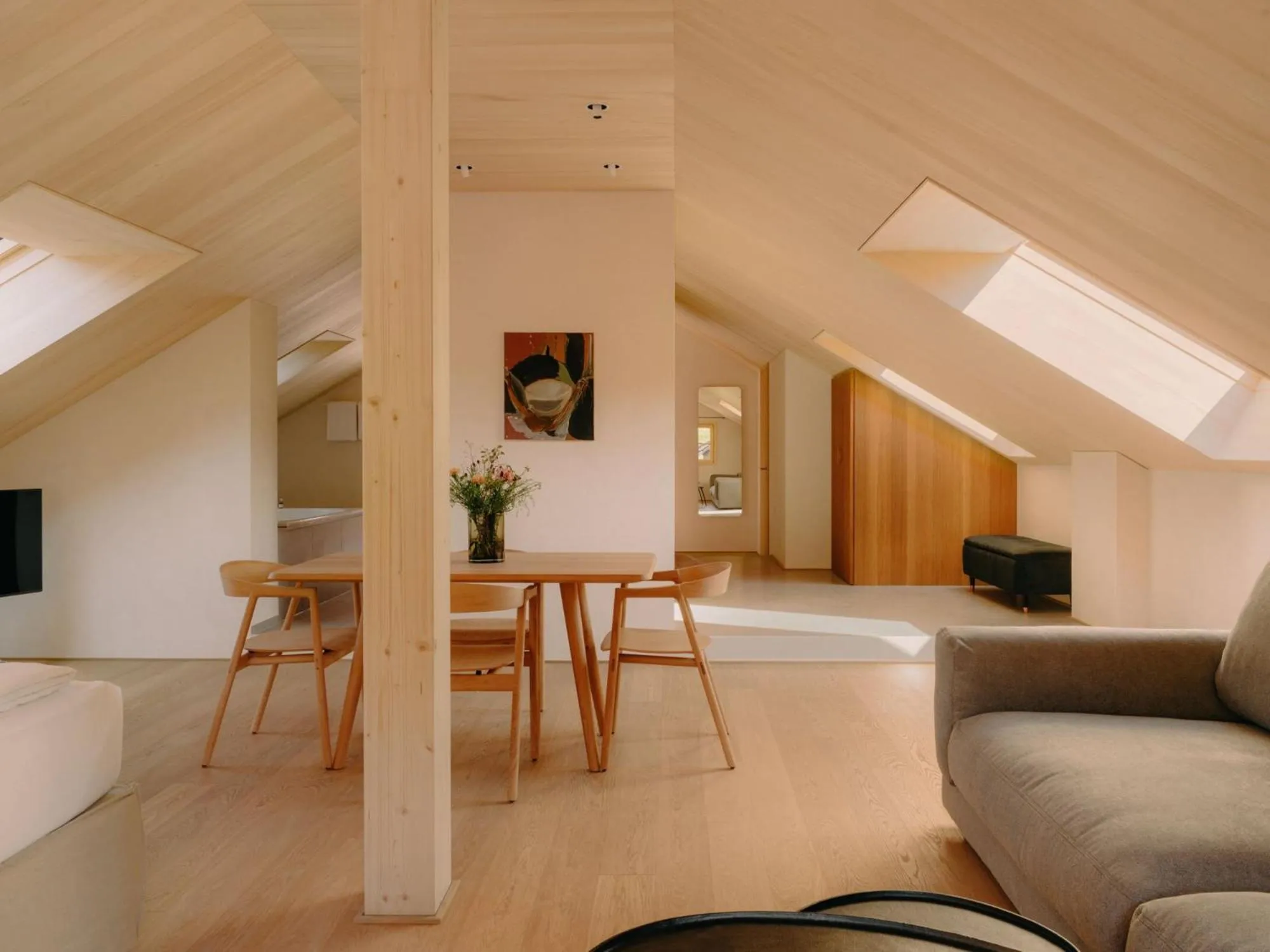Living room, Seating Area in Gasthof Hirschen Schwarzenberg