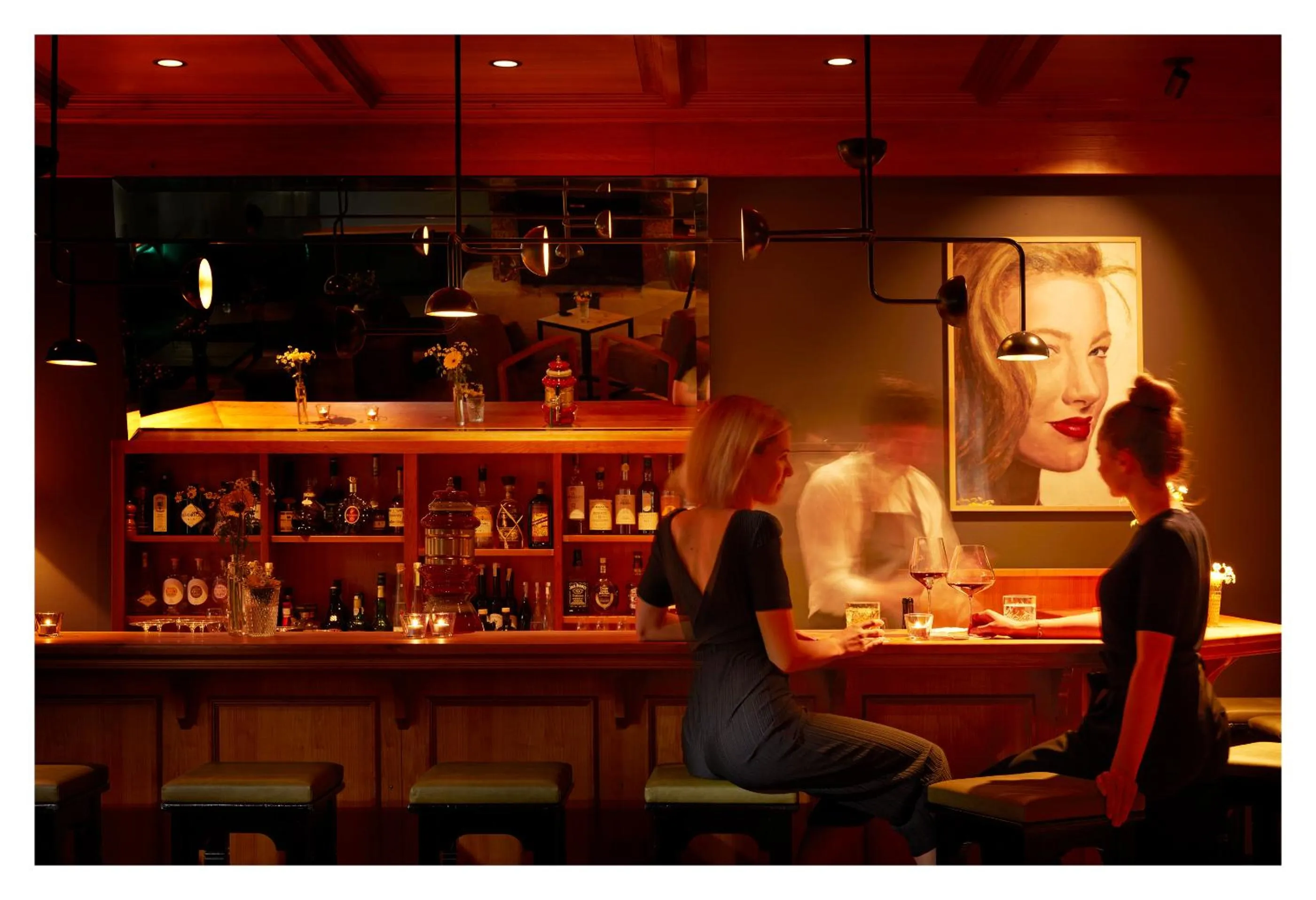 Communal lounge/ TV room in Gasthof Hirschen Schwarzenberg