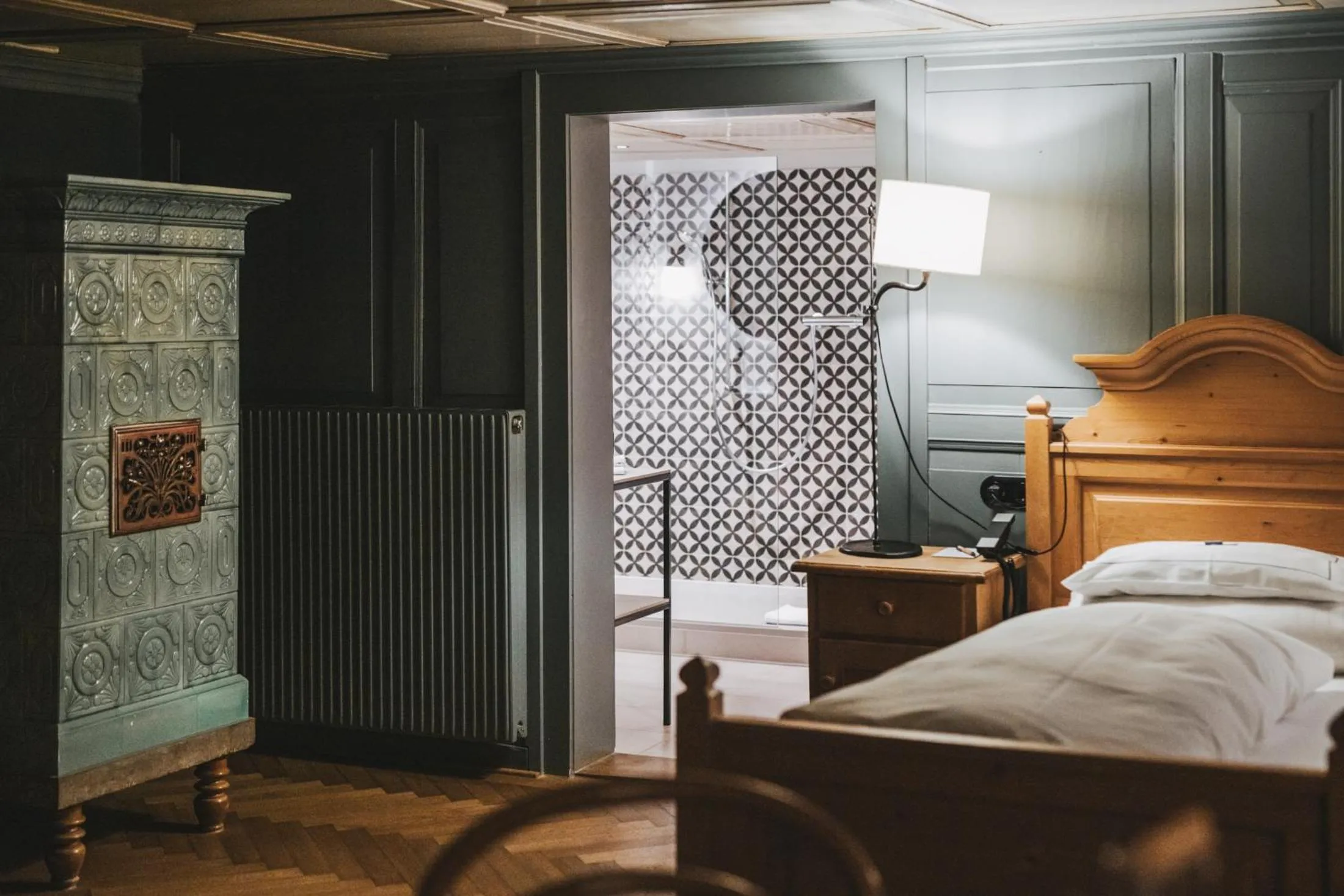 Bed in Hirschen - Fine Hotel, Restaurant & Spa