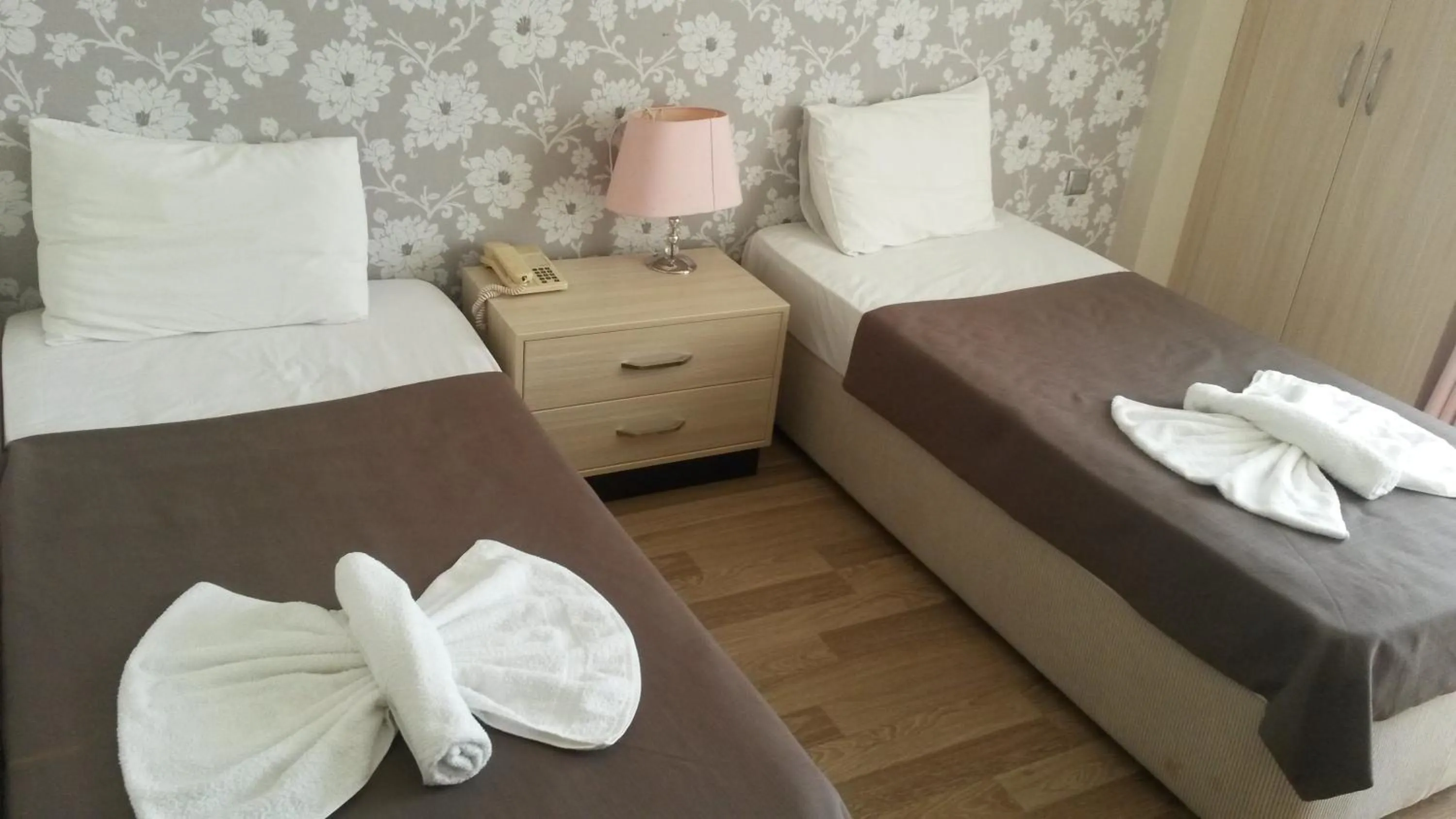 Bed in Winecity Hotel