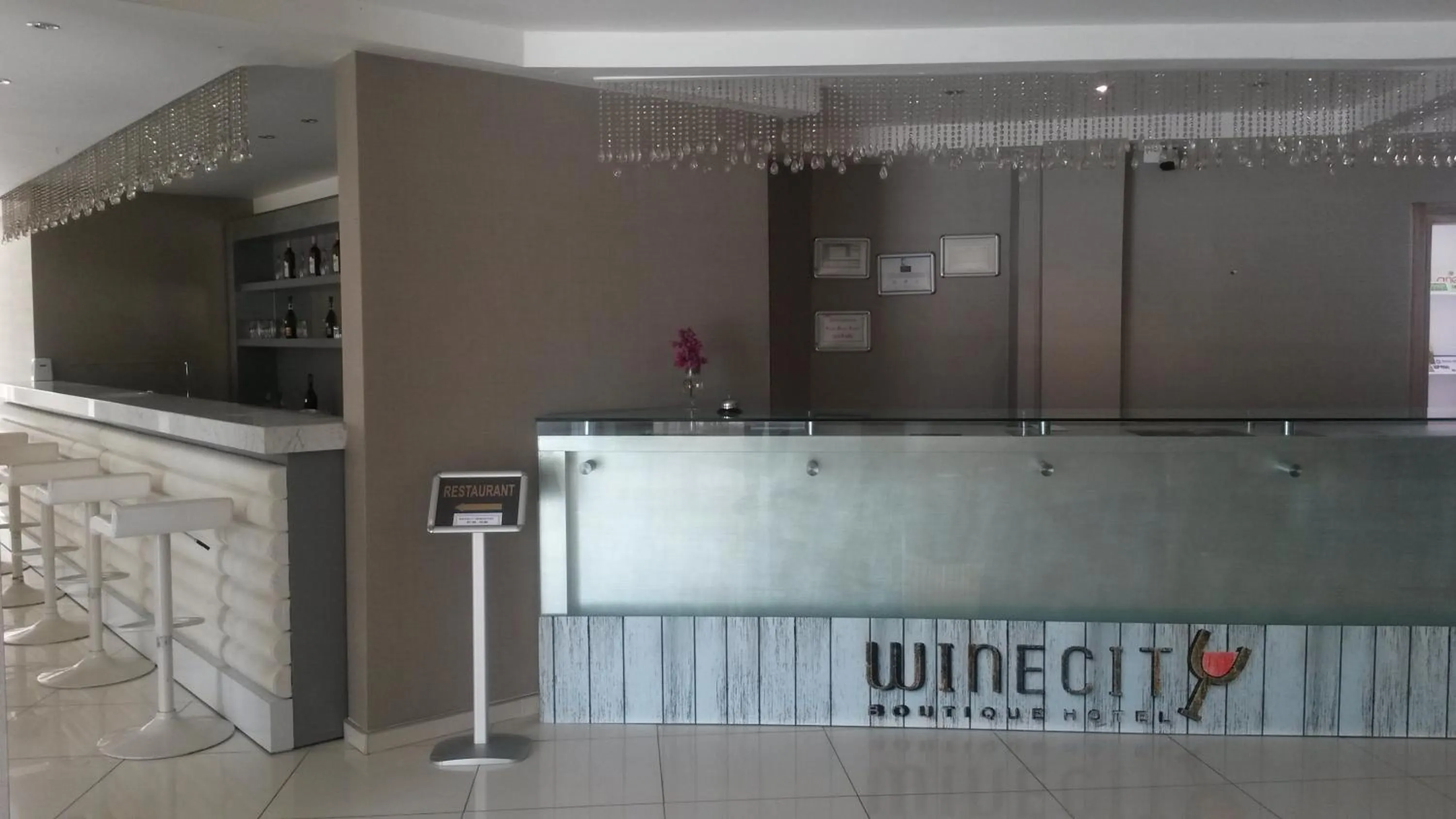 Property logo or sign, Lobby/Reception in Winecity Hotel