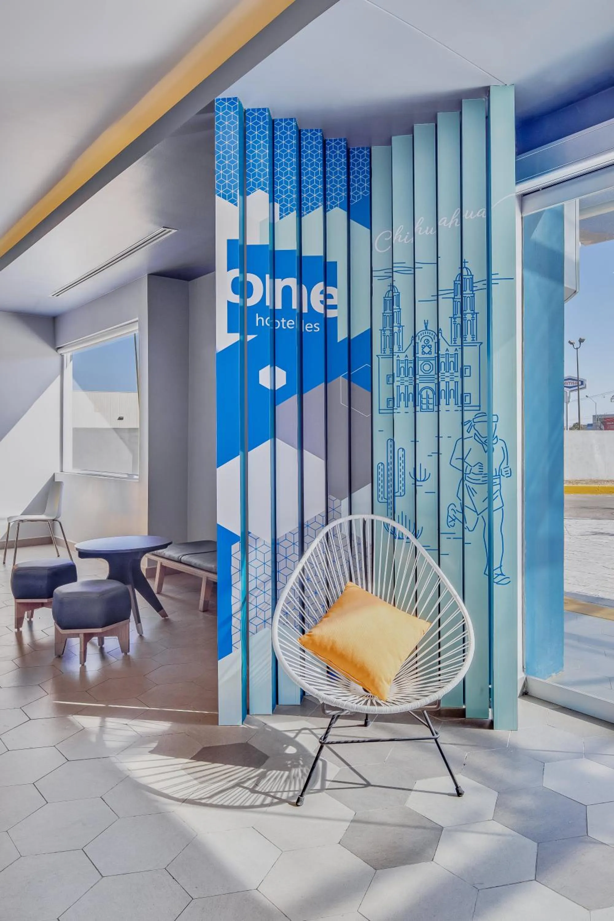 Lobby or reception in One Chihuahua Norte
