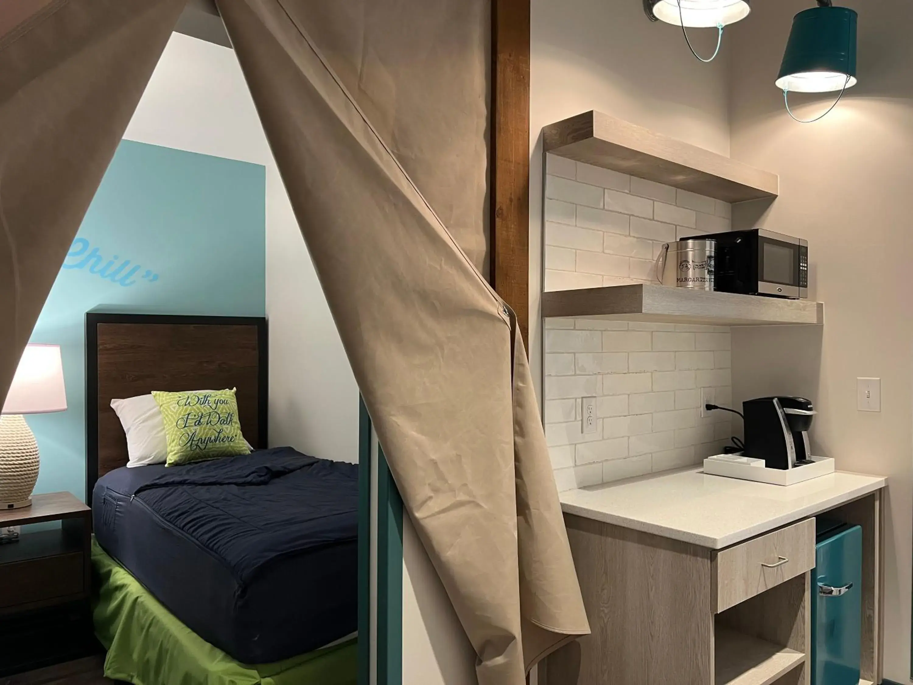 Bedroom, Bed in The Lodge at Camp Margaritaville Bedroom, Bed in The Lodge at Camp Margaritaville