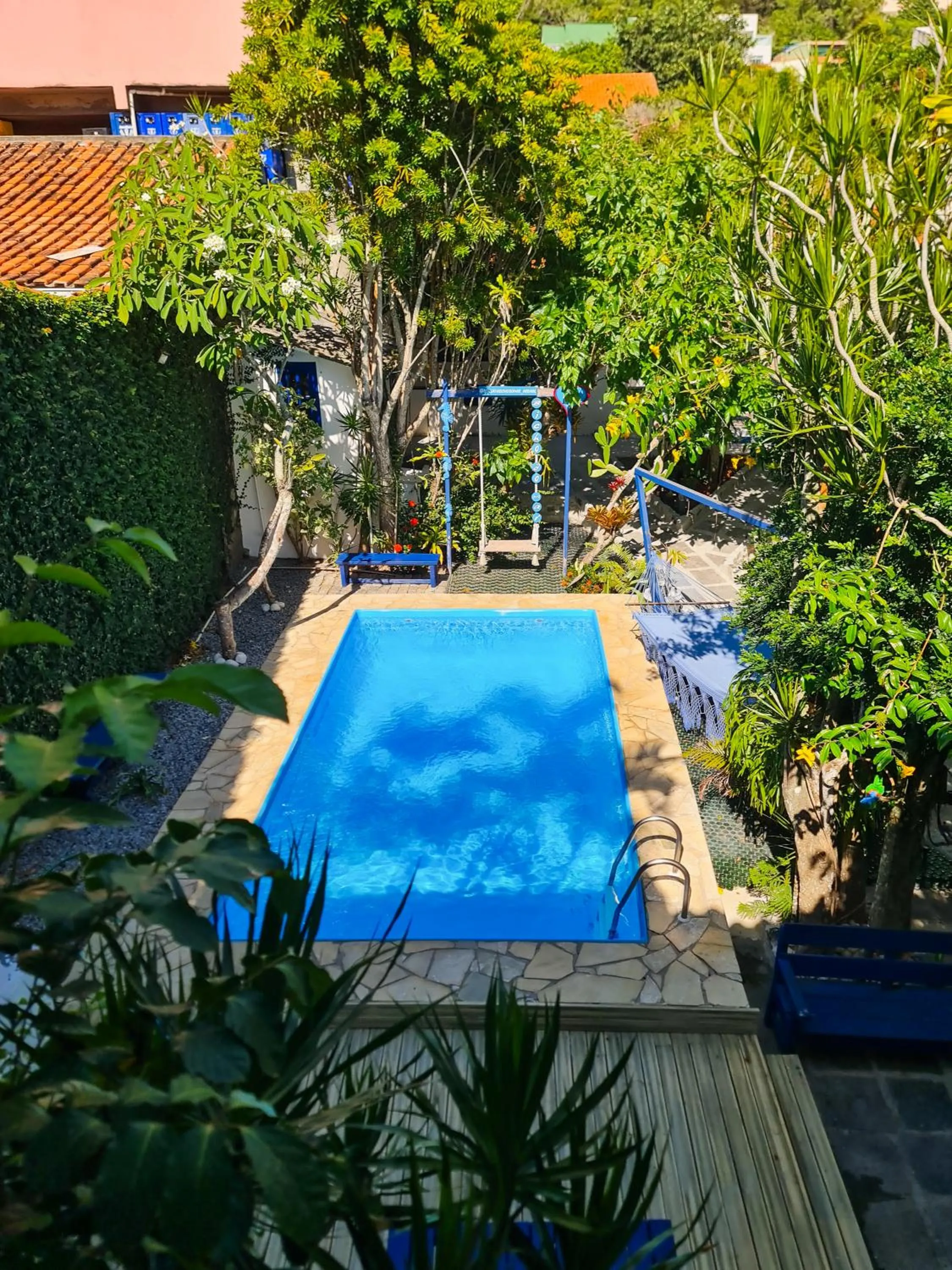 Garden in Pousada Bicho do Mar