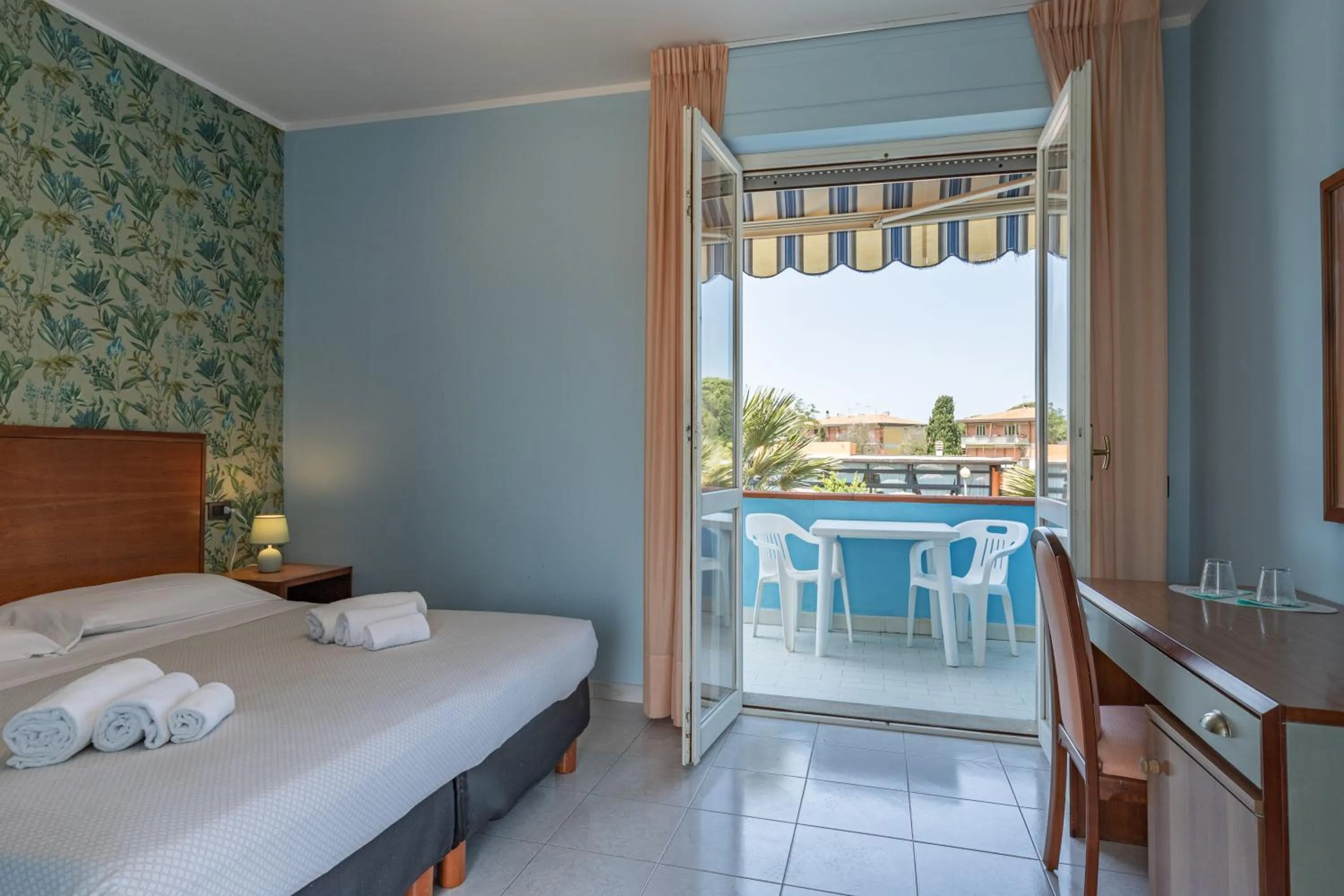 Bed in Hotel Riva Etrusca