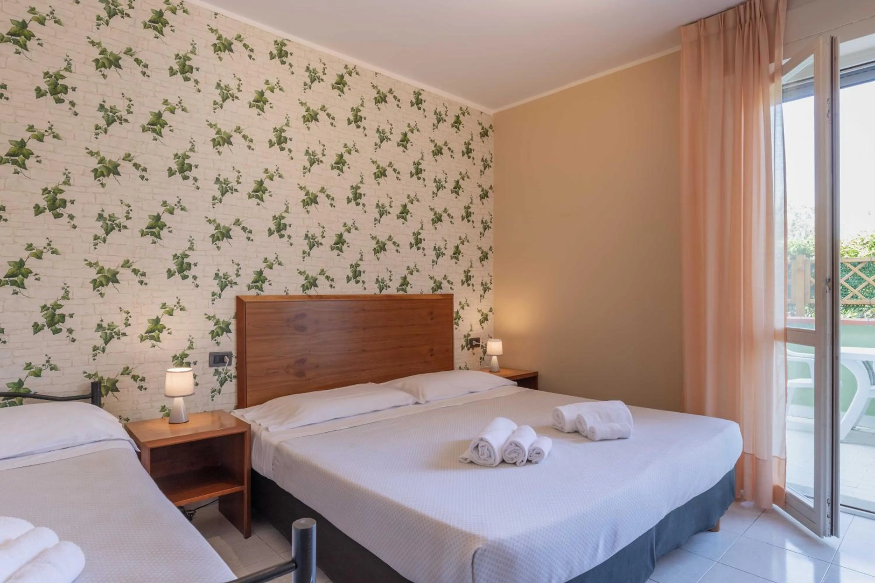 Bed in Hotel Riva Etrusca