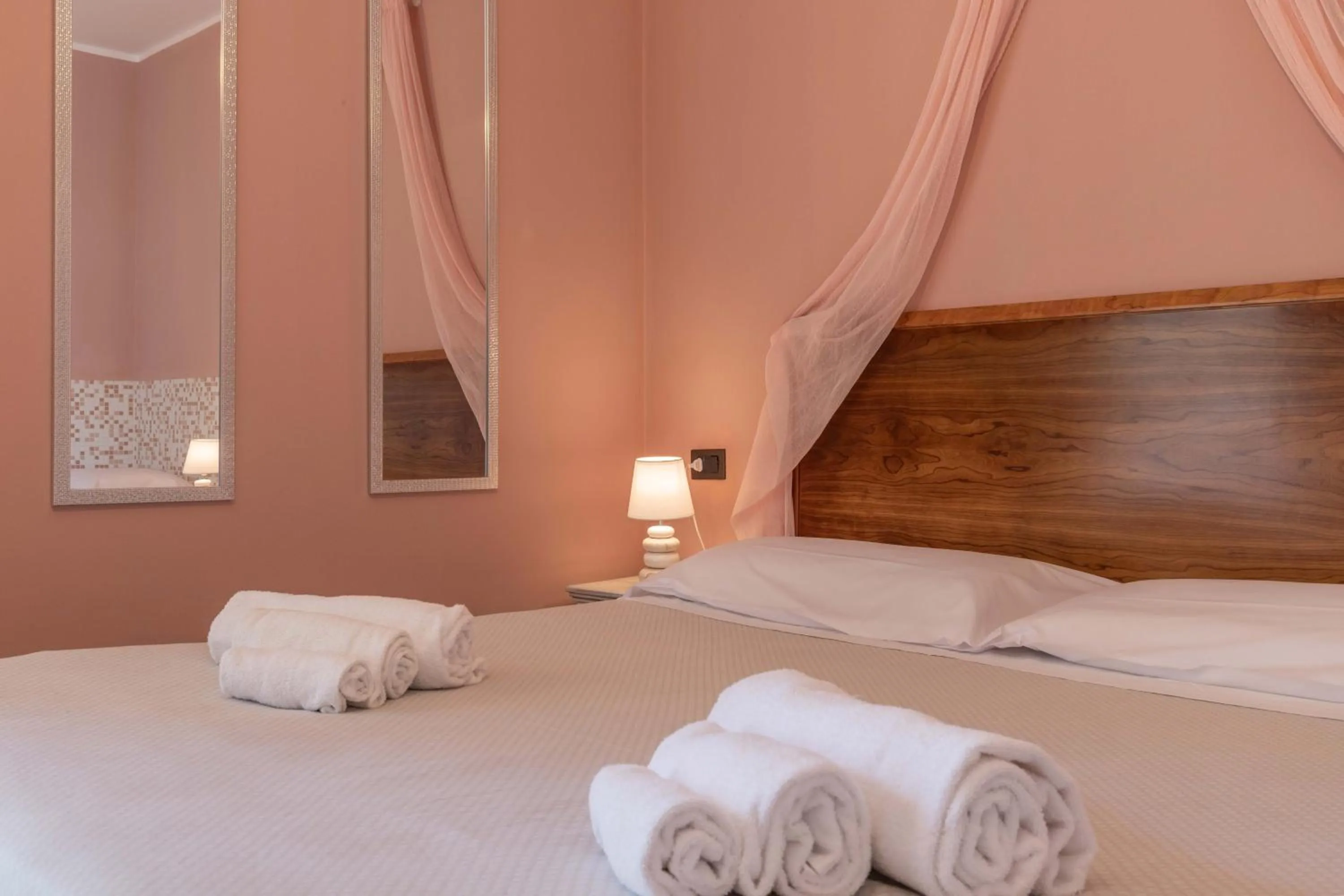 Bed in Hotel Riva Etrusca