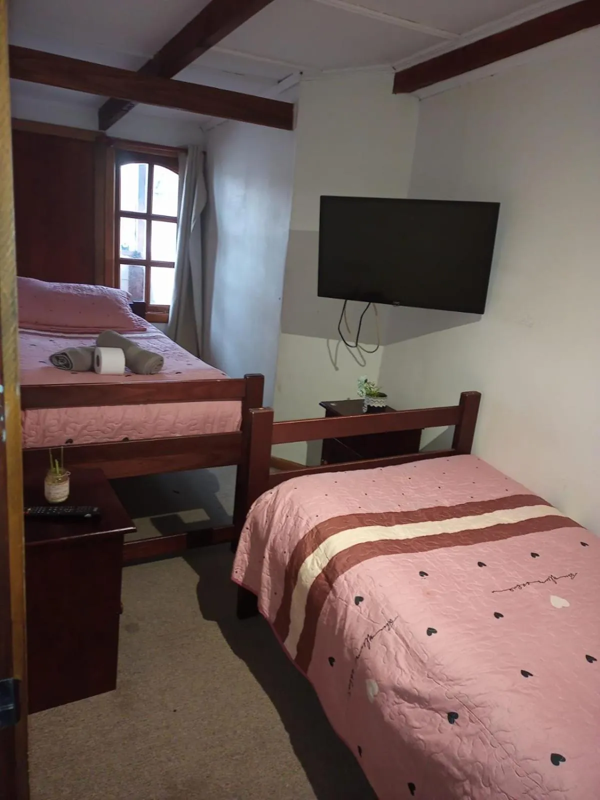 Bed in Hostal Valentino