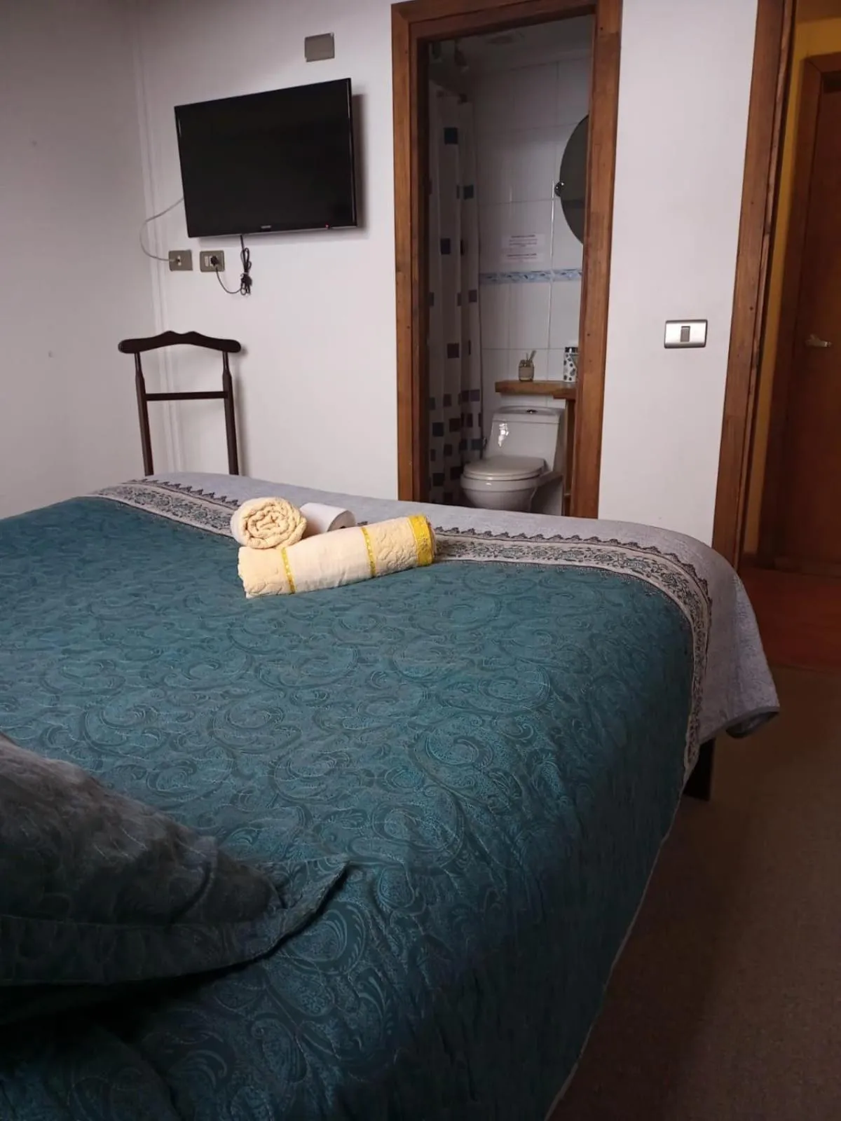 Bed in Hostal Valentino
