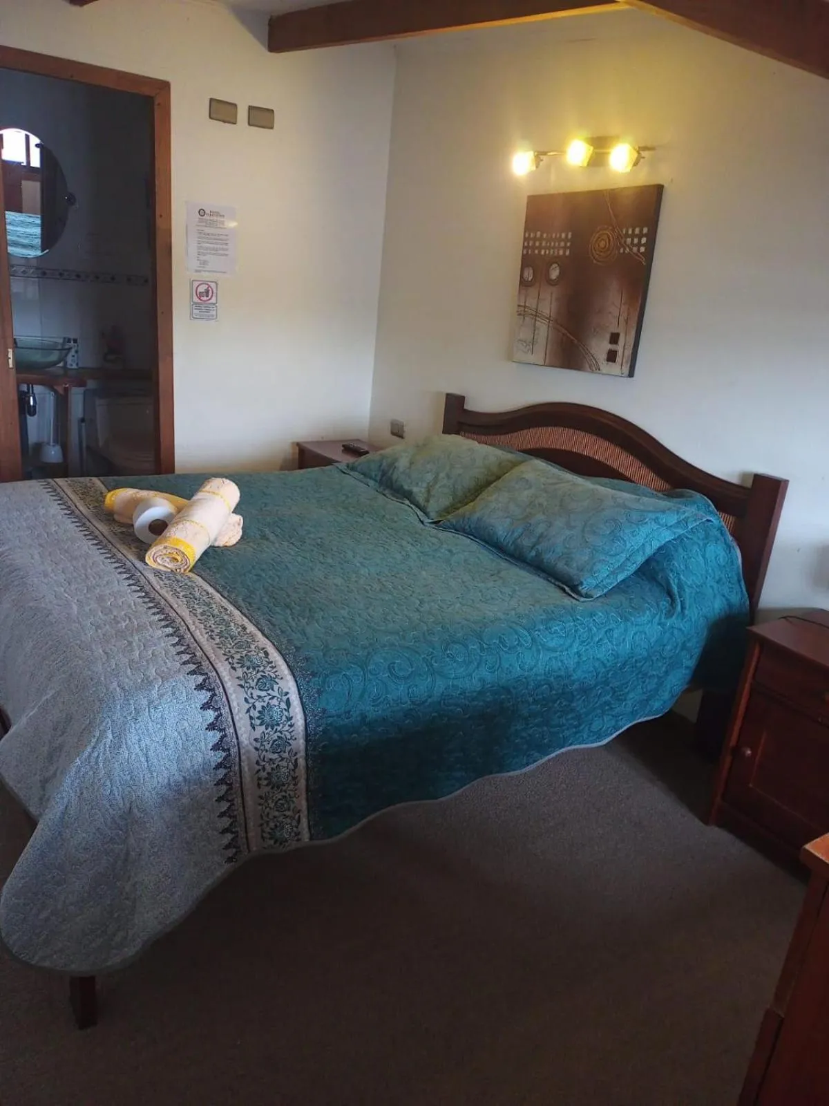 Bed in Hostal Valentino