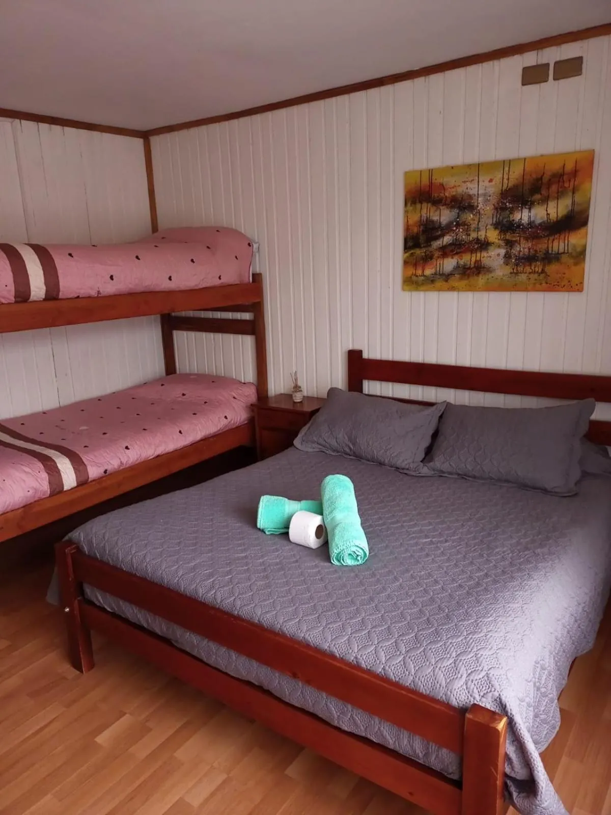 Bed in Hostal Valentino