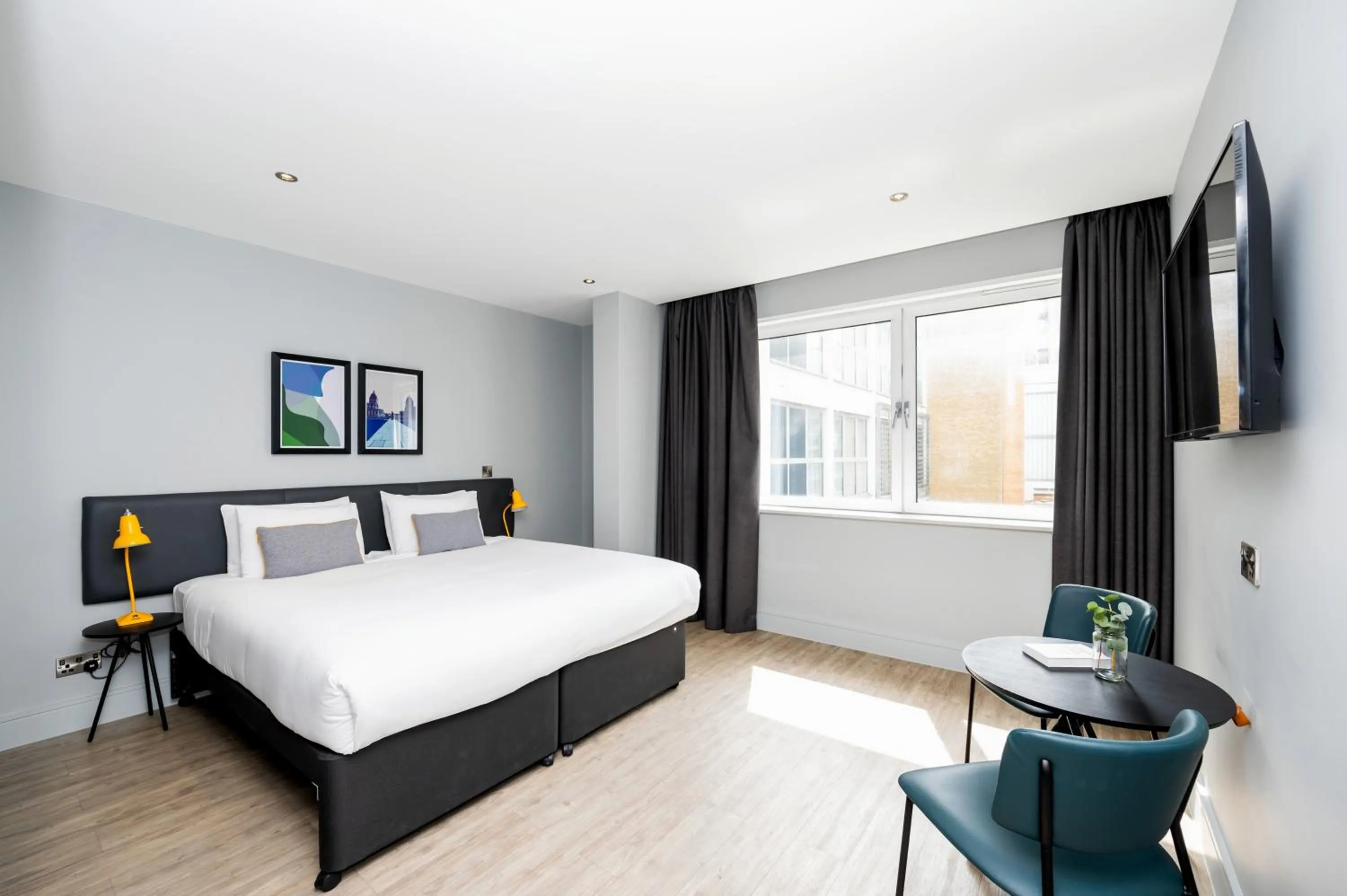 Bedroom, Bed in Staycity Aparthotels London Greenwich High Road