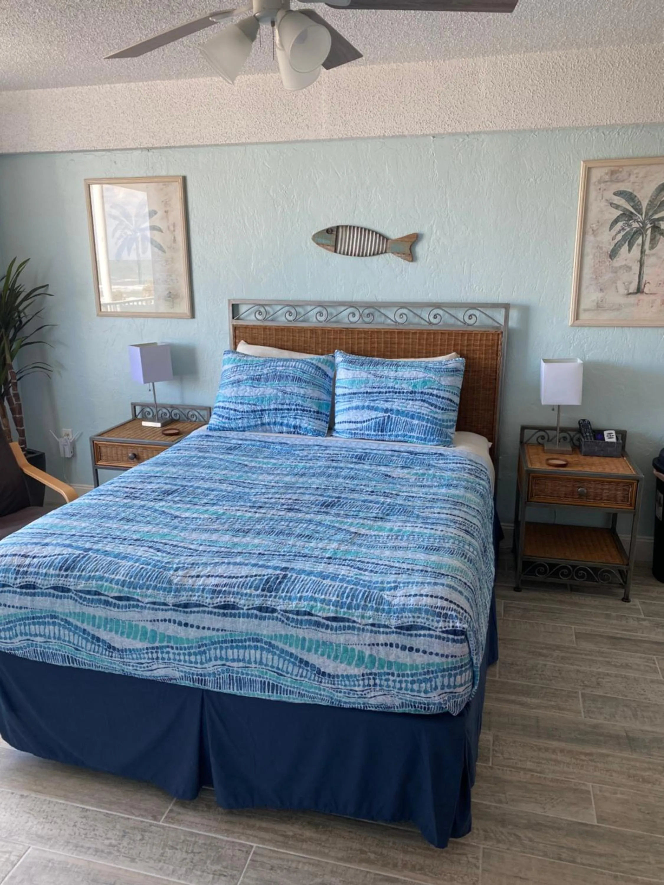 Bed in I Need A Vacay Now! Remodeled Studio