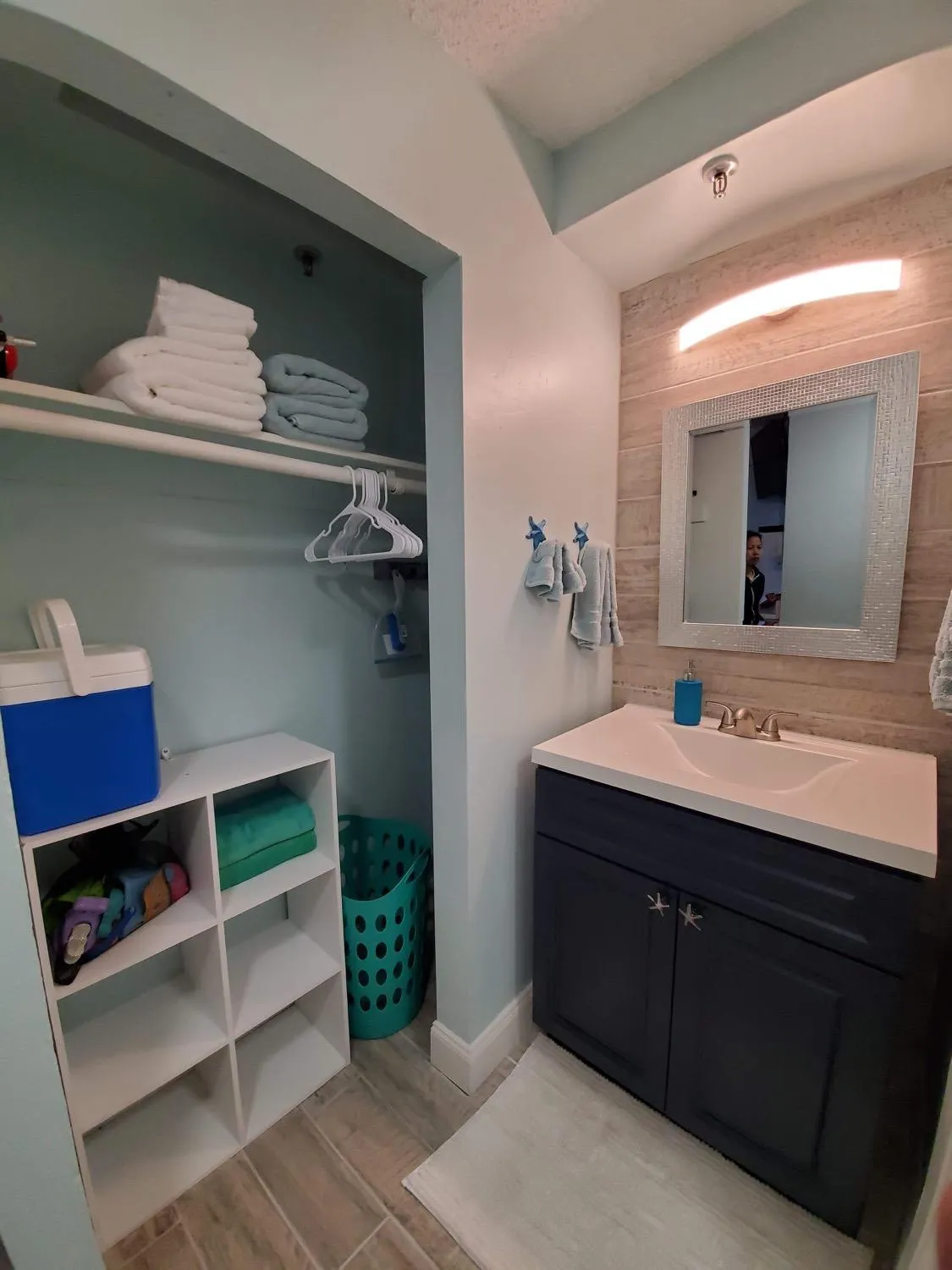 Bathroom in I Need A Vacay Now! Remodeled Studio