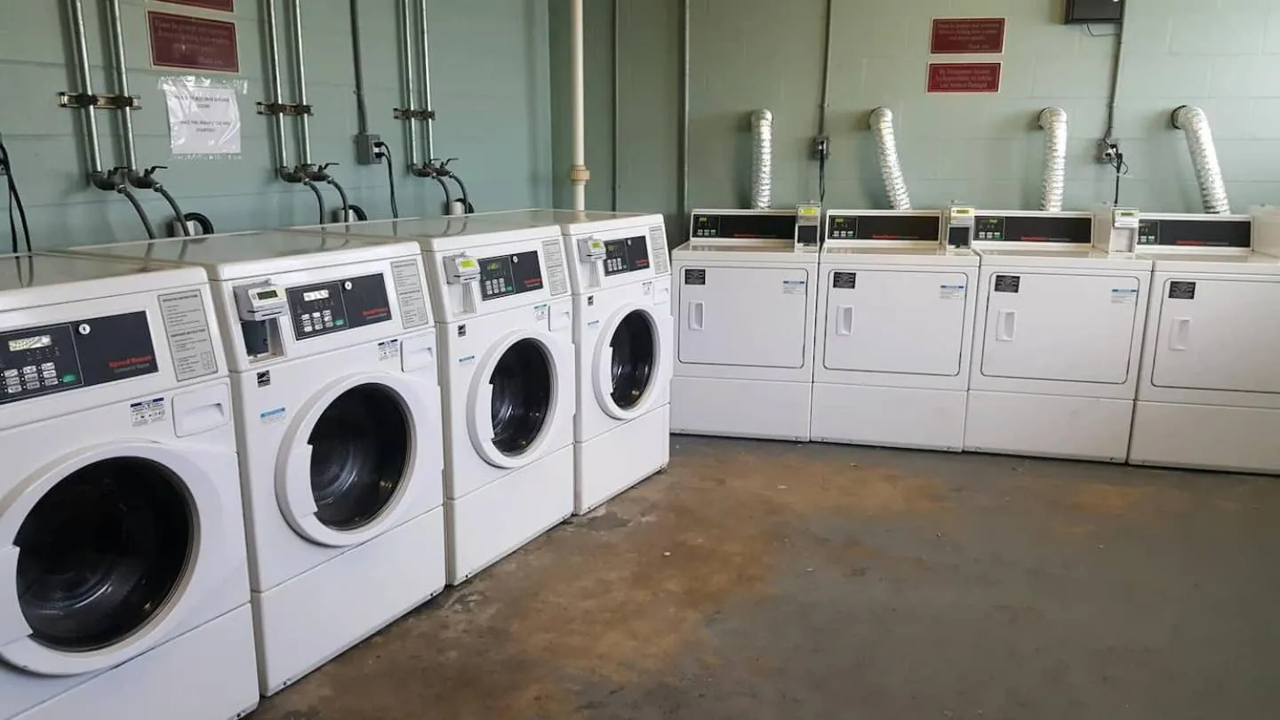 washing machine in I Need A Vacay Now! Remodeled Studio