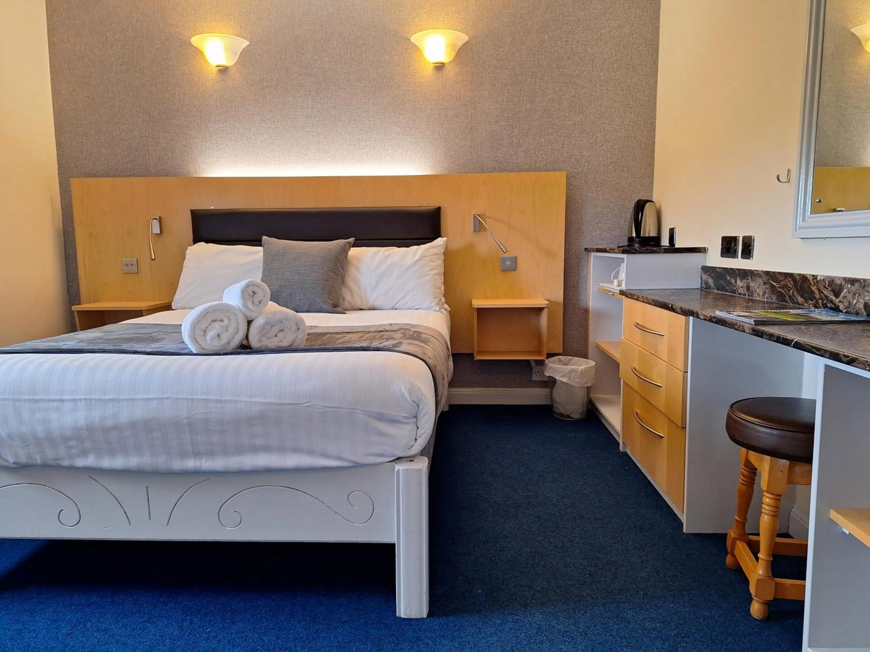 Bedroom, Bed in The Mill Forge Hotel