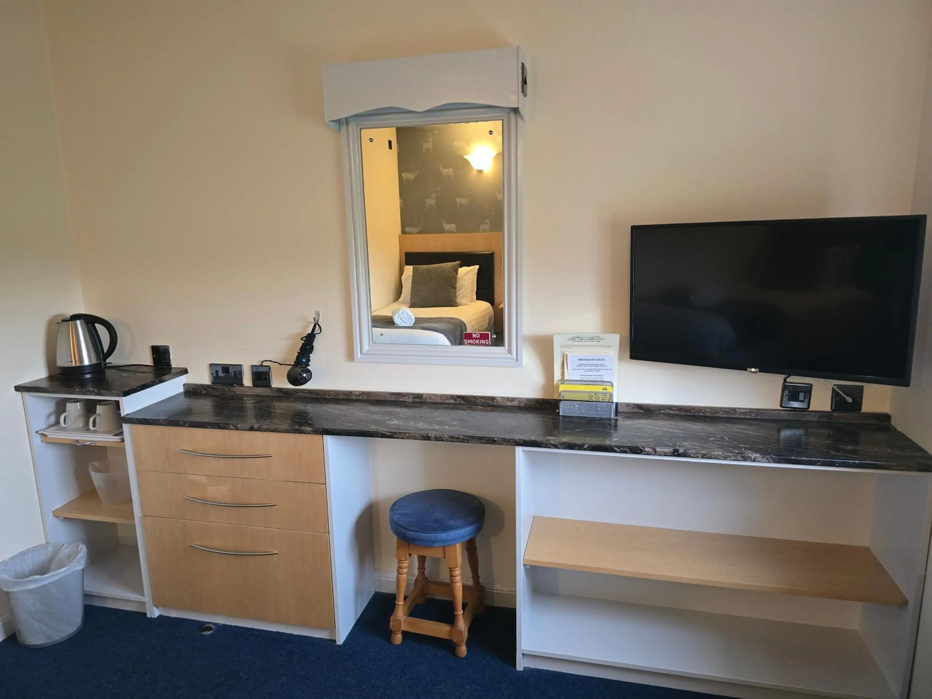 Bedroom in The Mill Forge Hotel