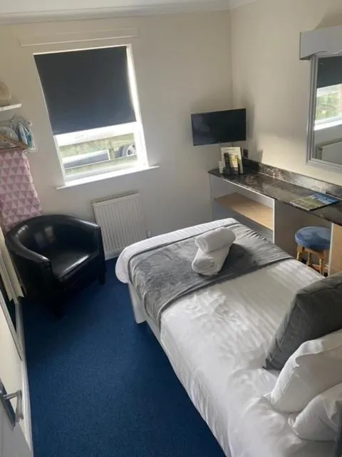 Bedroom, Bed in The Mill Forge Hotel