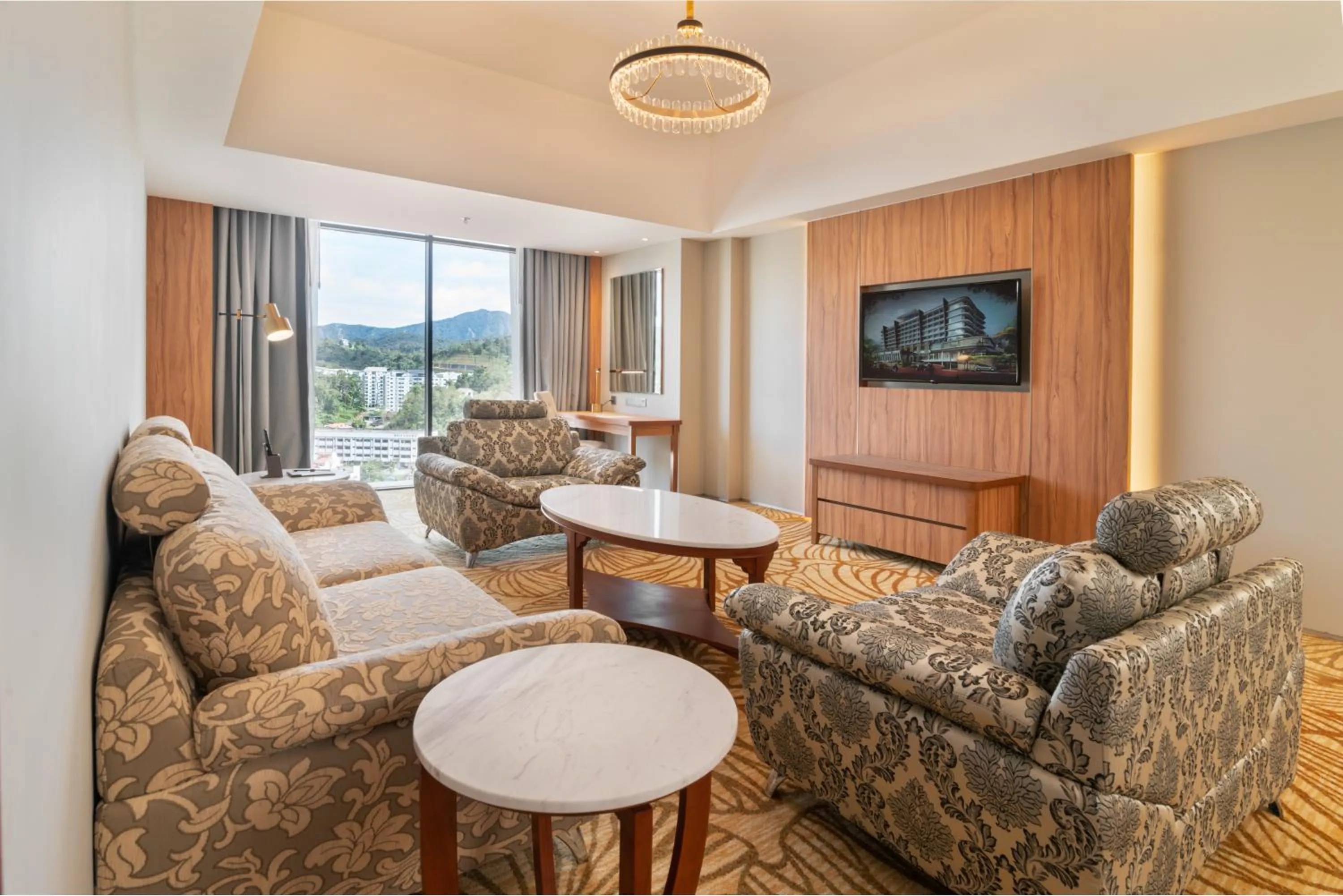 Living room in Zenith Hotel Cameron