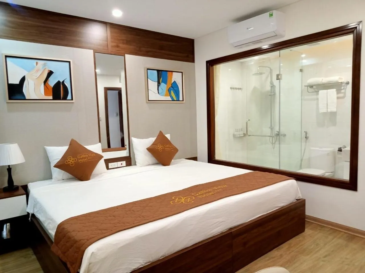 Bed in Catba View Hotel