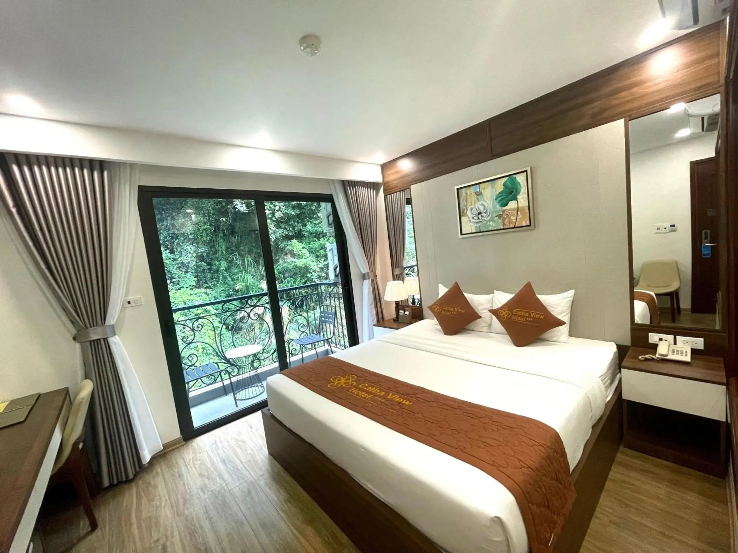 Bedroom, Bed in Catba View Hotel Bedroom, Bed in Catba View Hotel