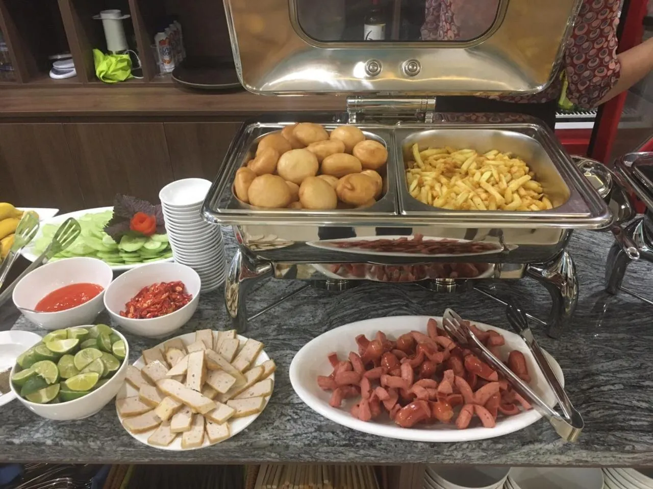 Food in Catba View Hotel