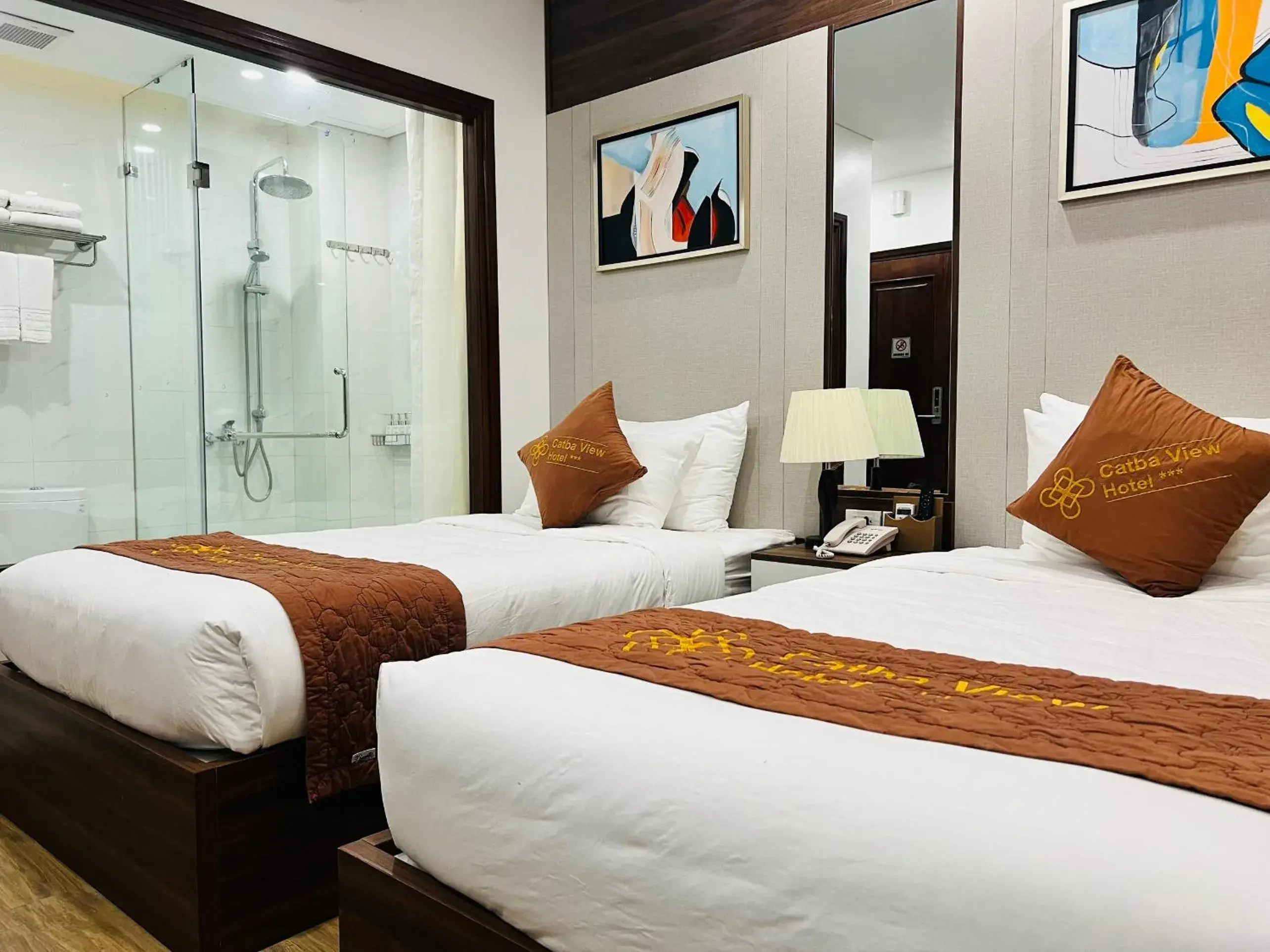 Bedroom, Bed in Catba View Hotel Bedroom, Bed in Catba View Hotel