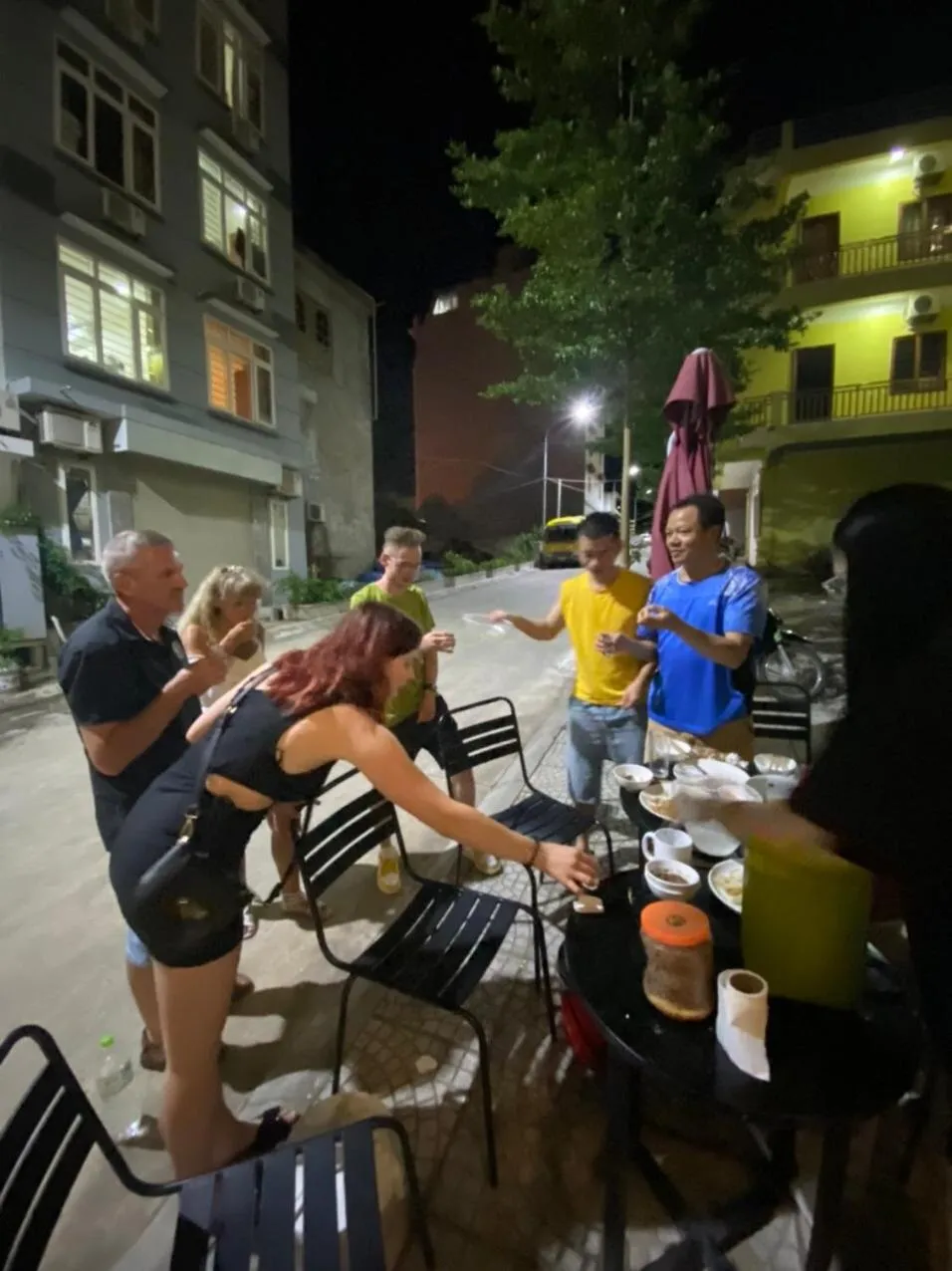 group of guests in Catba View Hotel
