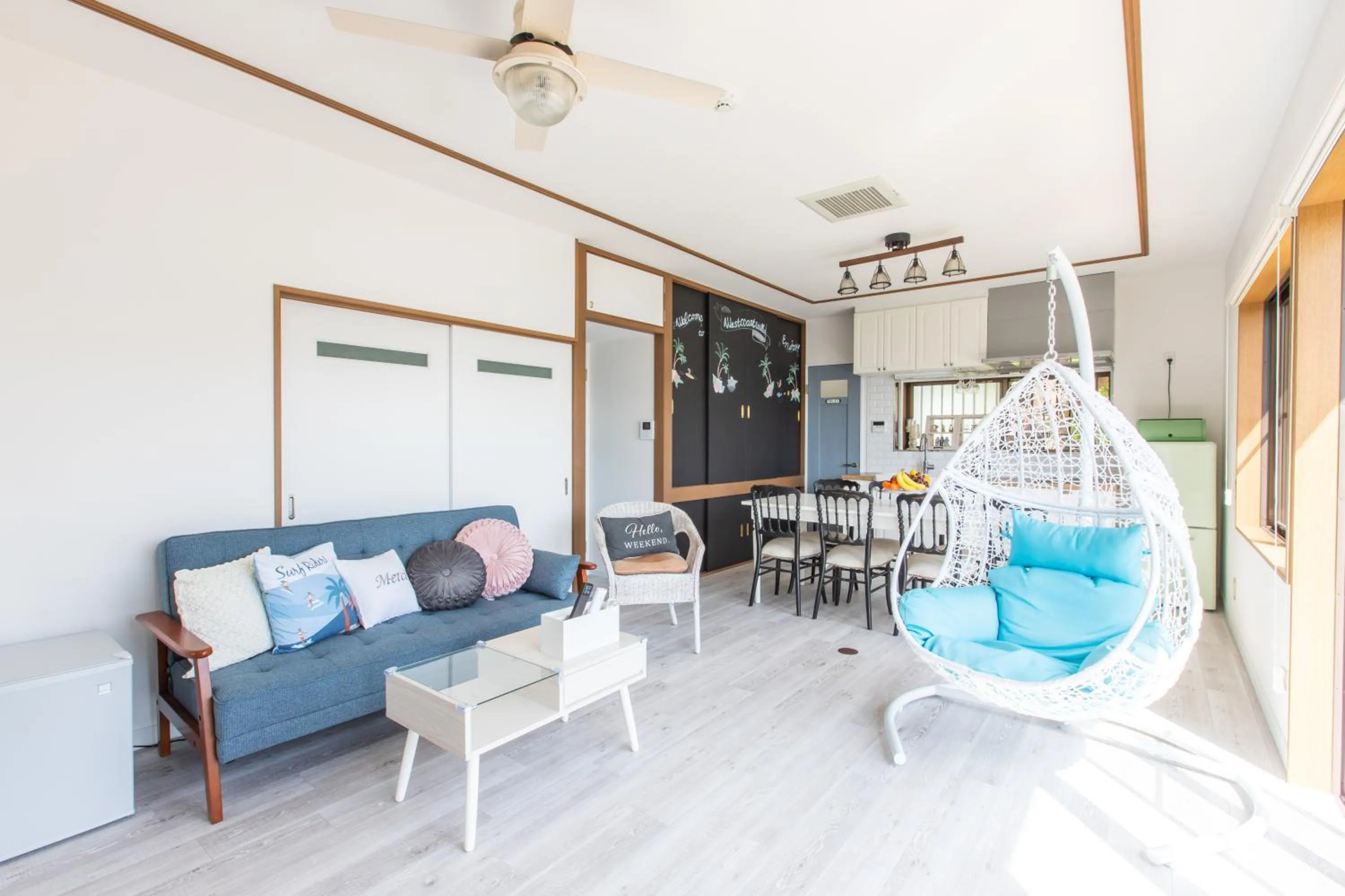Living room in West Coast Villa Shirahama