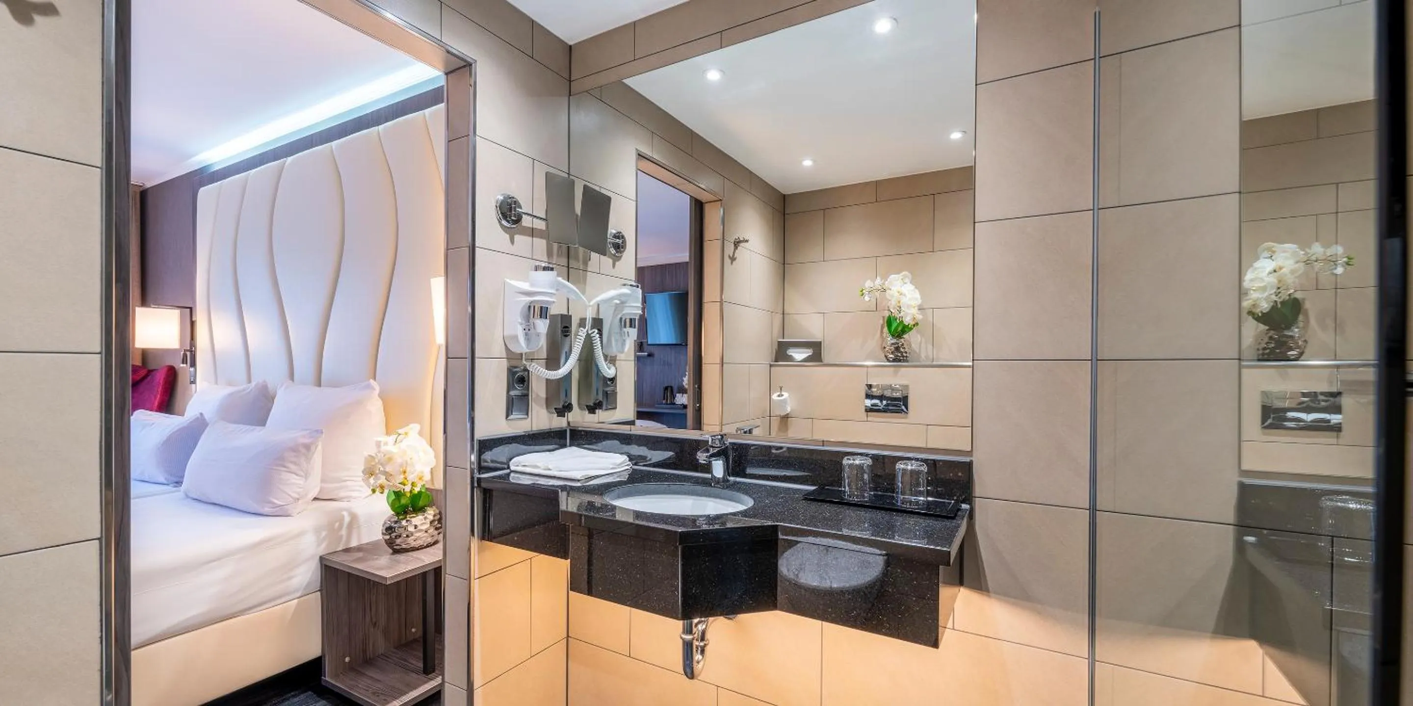 Shower in PLAZA Residence Stuttgart-Ditzingen