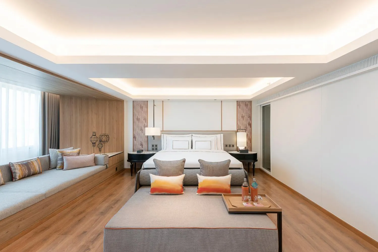 Decorative detail, Bed in Melia Chiang Mai