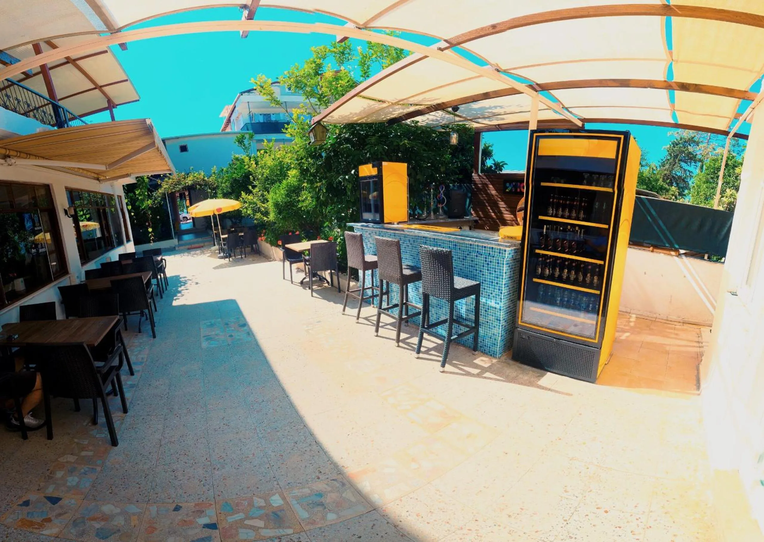 Garden in BELCAN Hotel