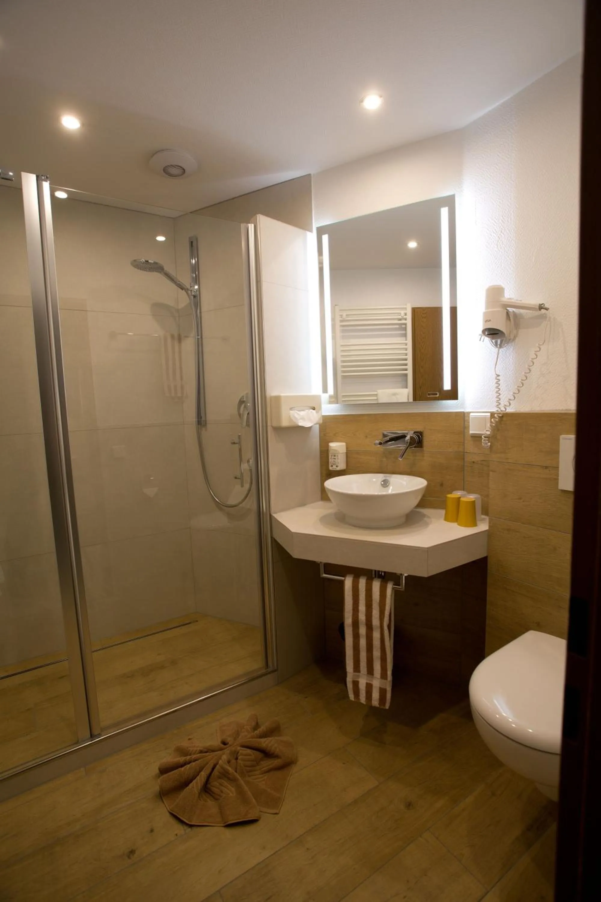 Shower in Landhotel Teuteberg