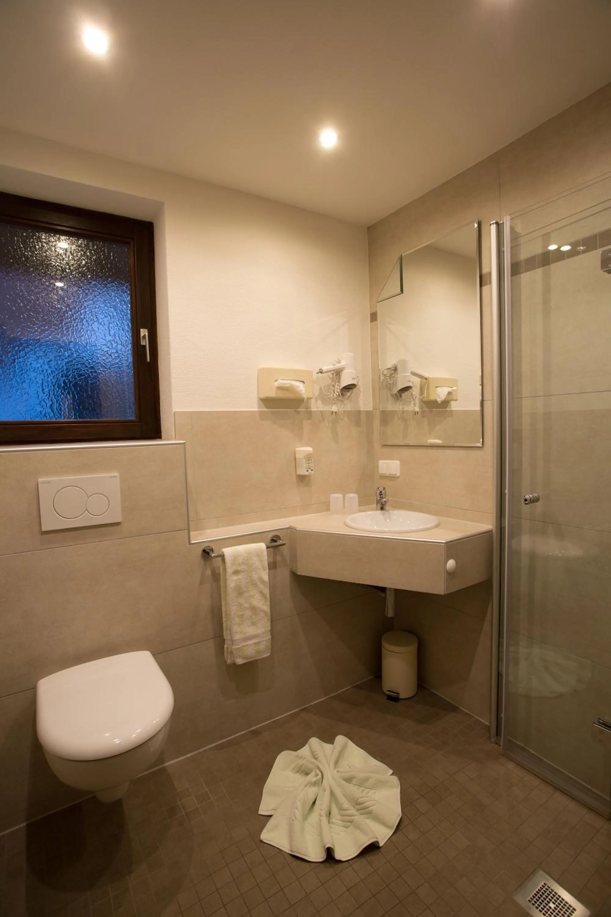 Toilet in Landhotel Teuteberg