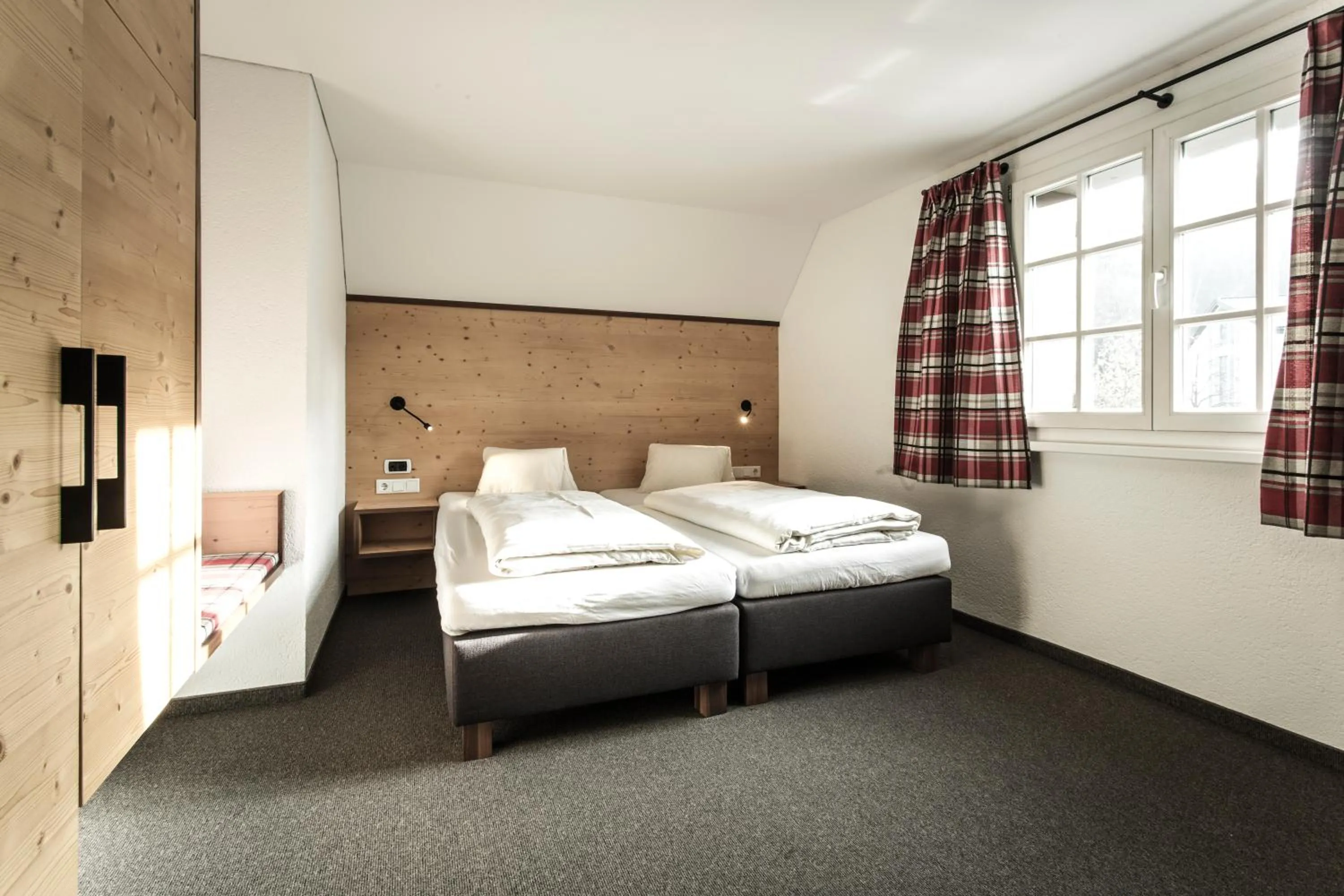 Photo of the whole room, Bed in Hotel-Gasthof Löwen