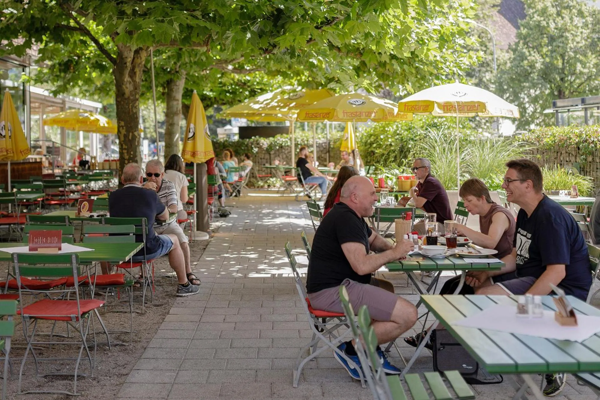 Garden in Hotel-Gasthof Löwen