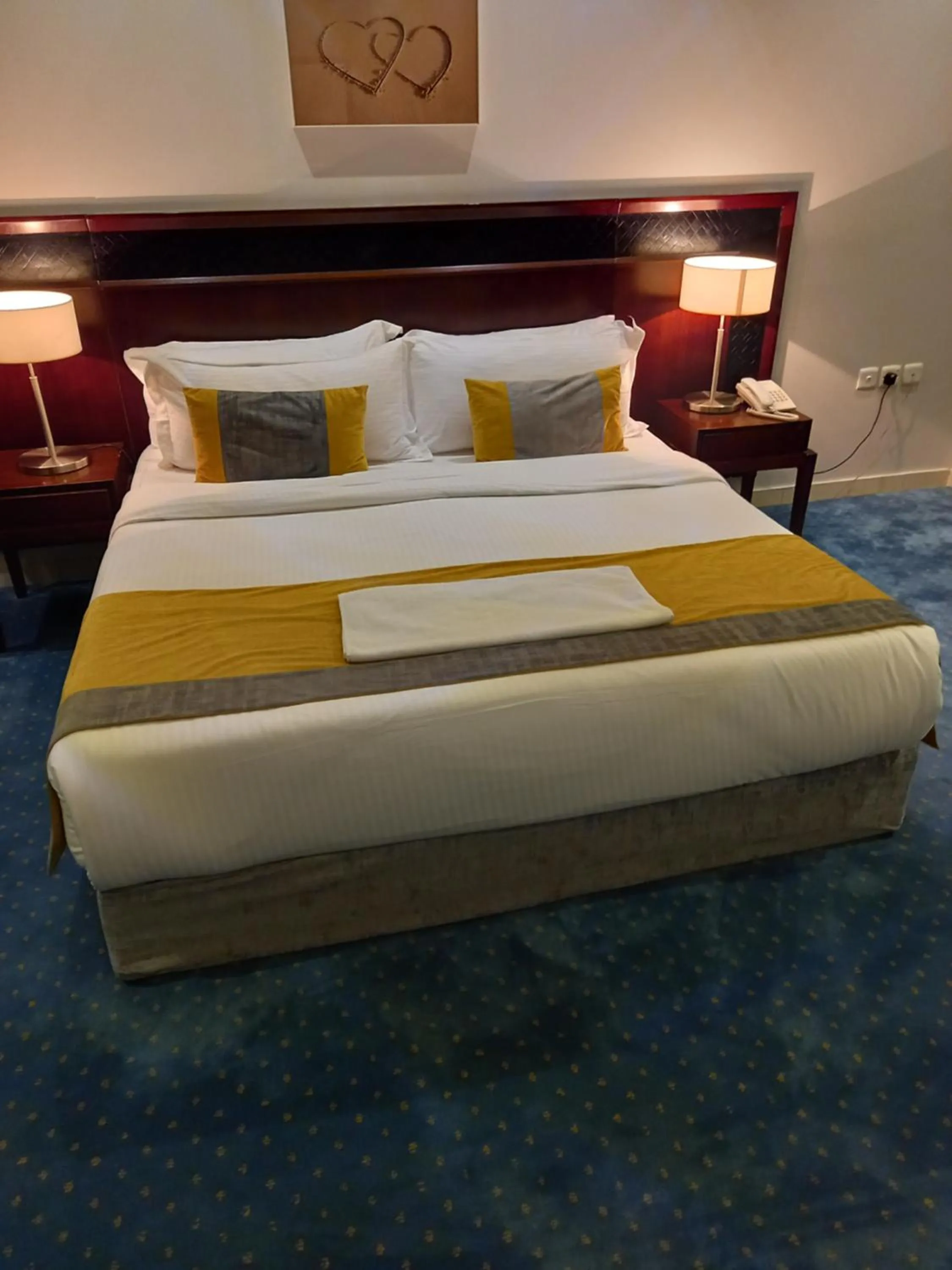 Bed in Taleen Serviced Apartments Granada
