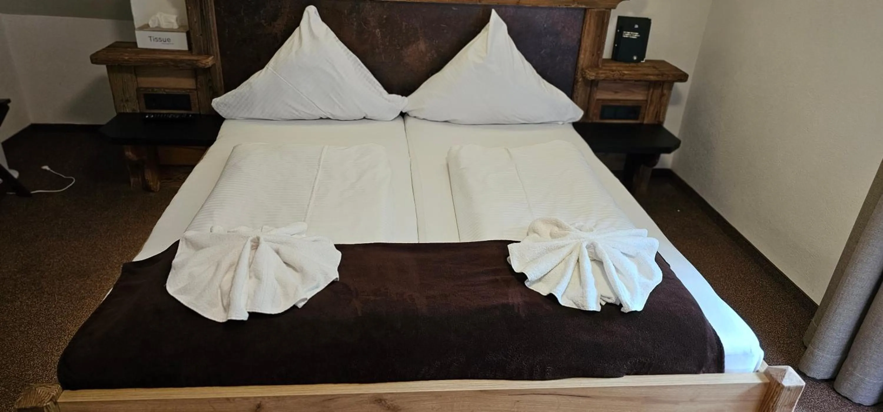 Photo of the whole room, Bed in Schwaben Resort Ebnisee