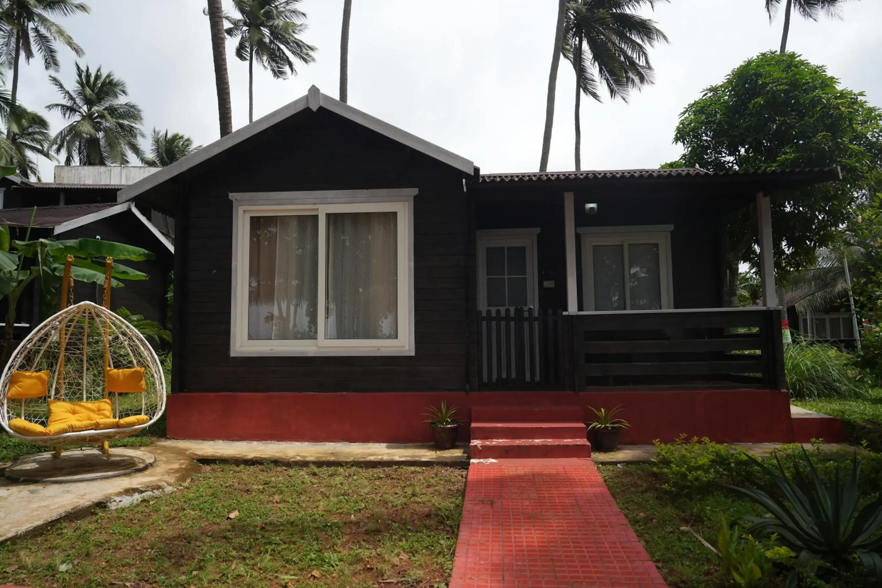 Deluxe Suite Cottage With Balcony in Adhvasaha Beach Spa Resort Deluxe Suite Cottage With Balcony in Adhvasaha Beach Spa Resort