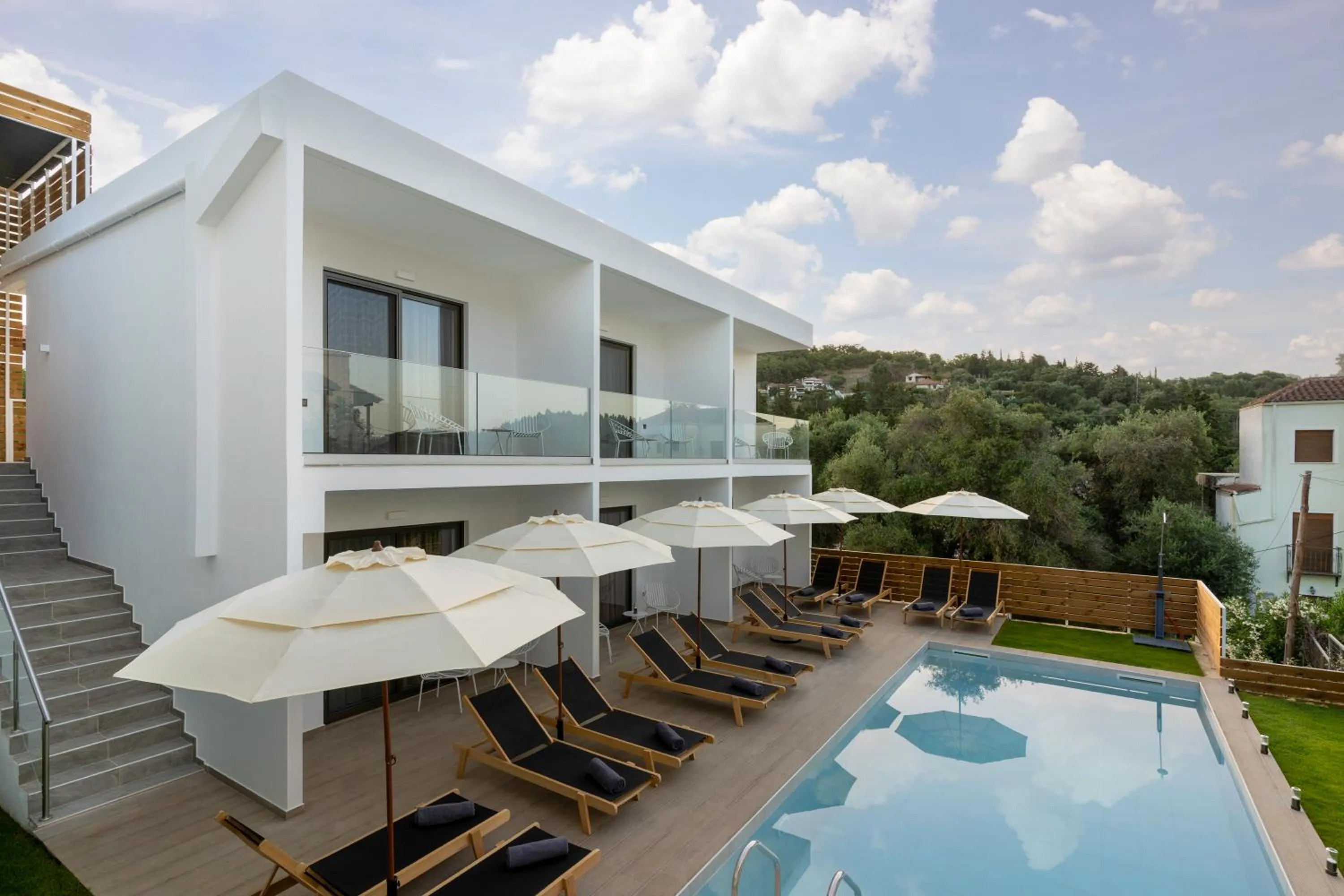 Swimming pool in Sigma Luxury Rooms