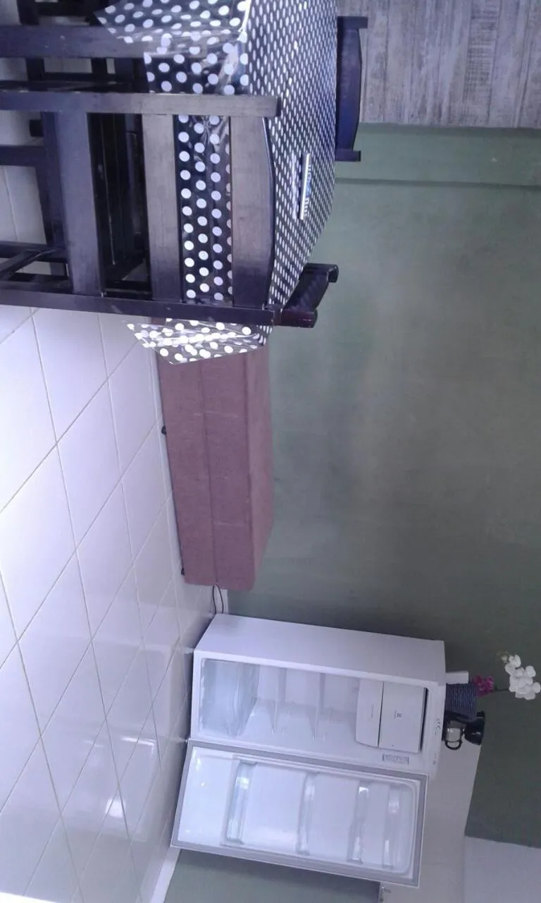 Kitchen or kitchenette in Pousada Flor de Liz